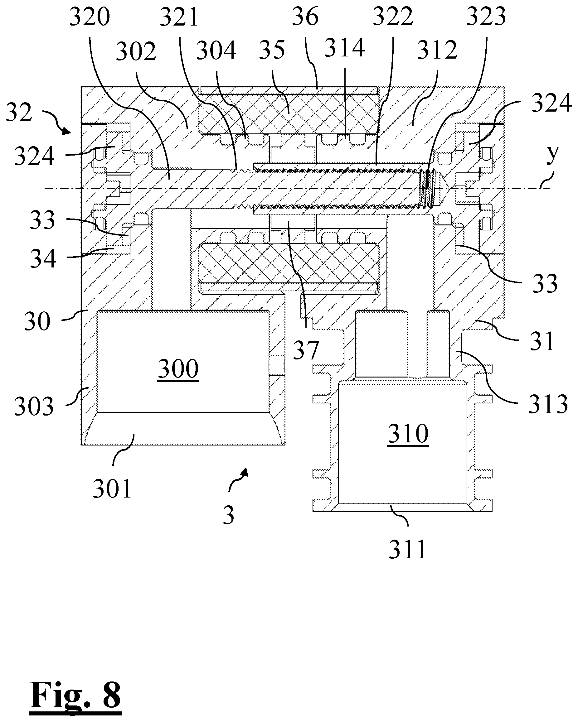 Patent US11815204 Figure 4 – Joint for hydraulic connection