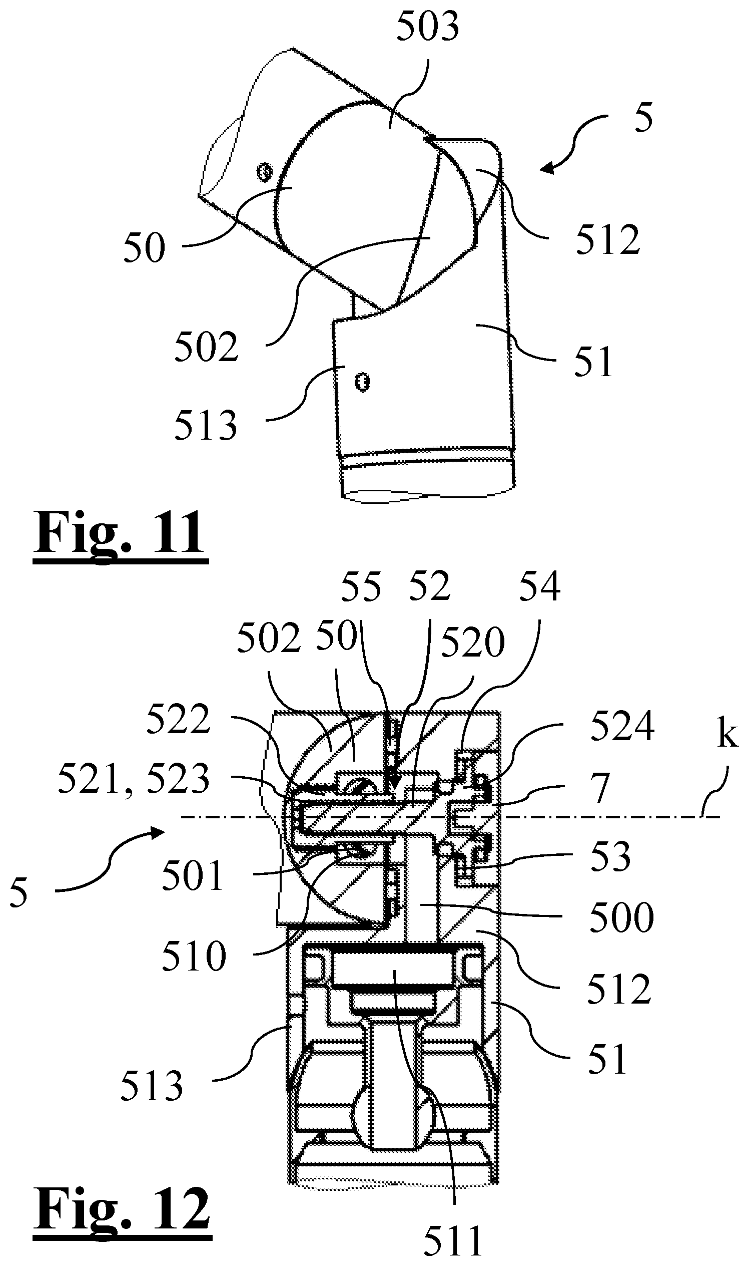 Patent US11815204 Figure 7 – Joint for hydraulic connection