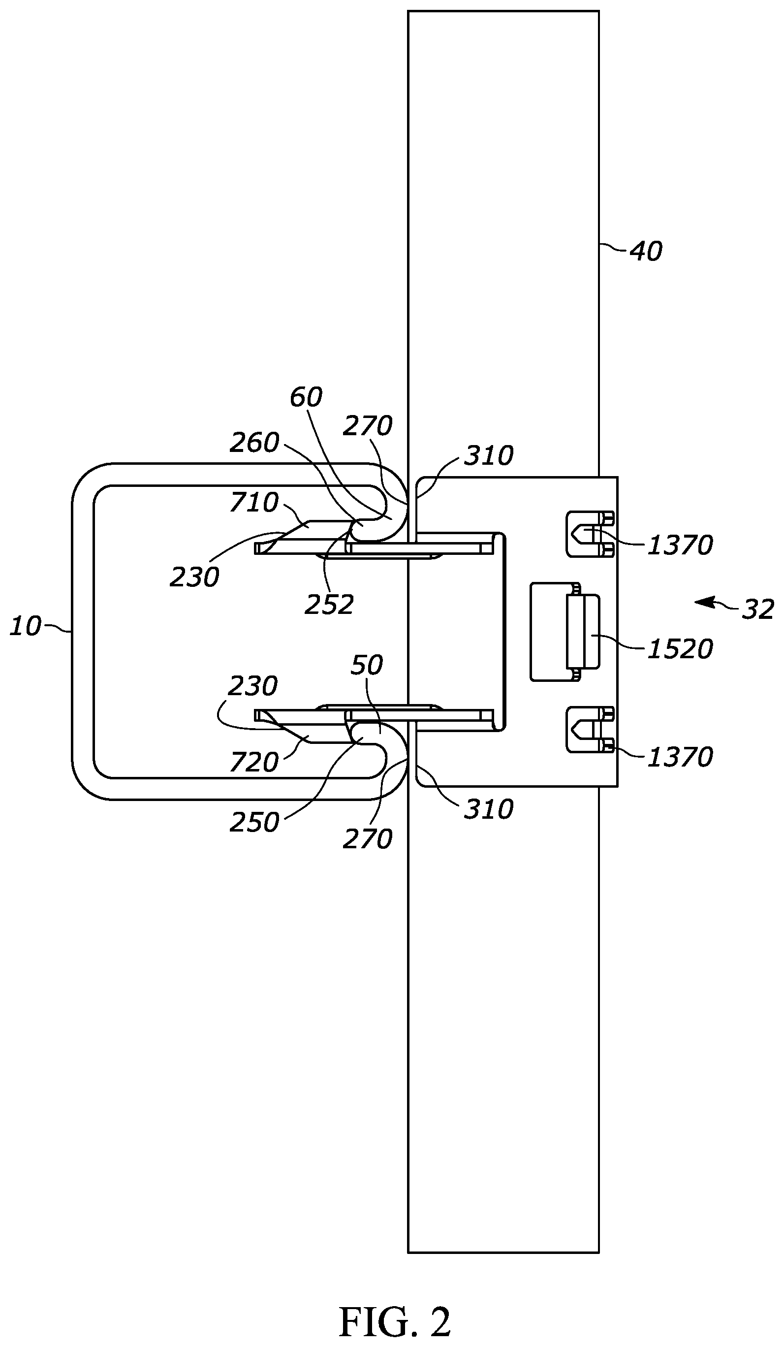 Patent US11815206 Figure 2 – Structural fastener