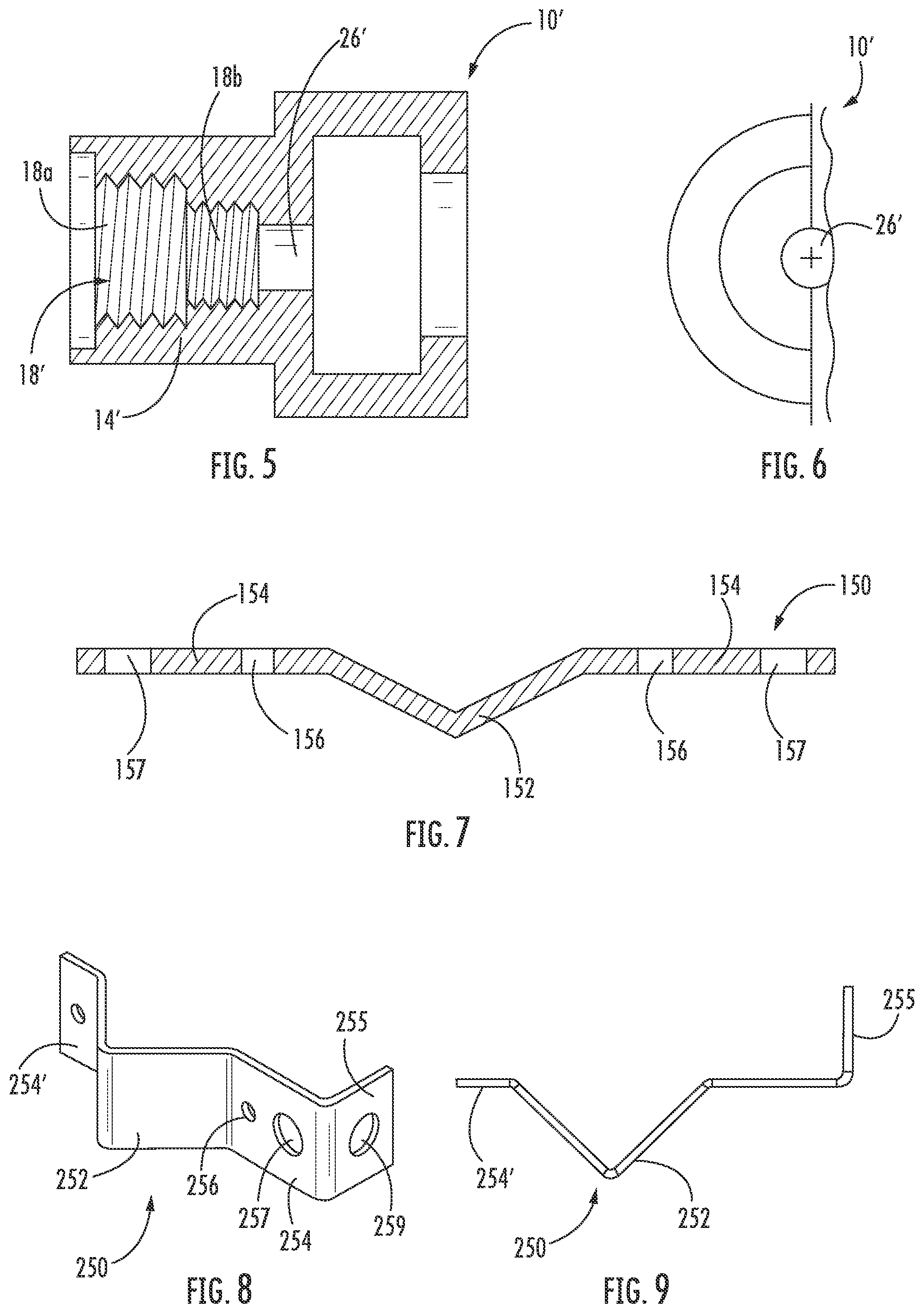 Patent US11815207 Figure 3 – Adapter for mounting cables and cable hangers and clamp members for mounting same