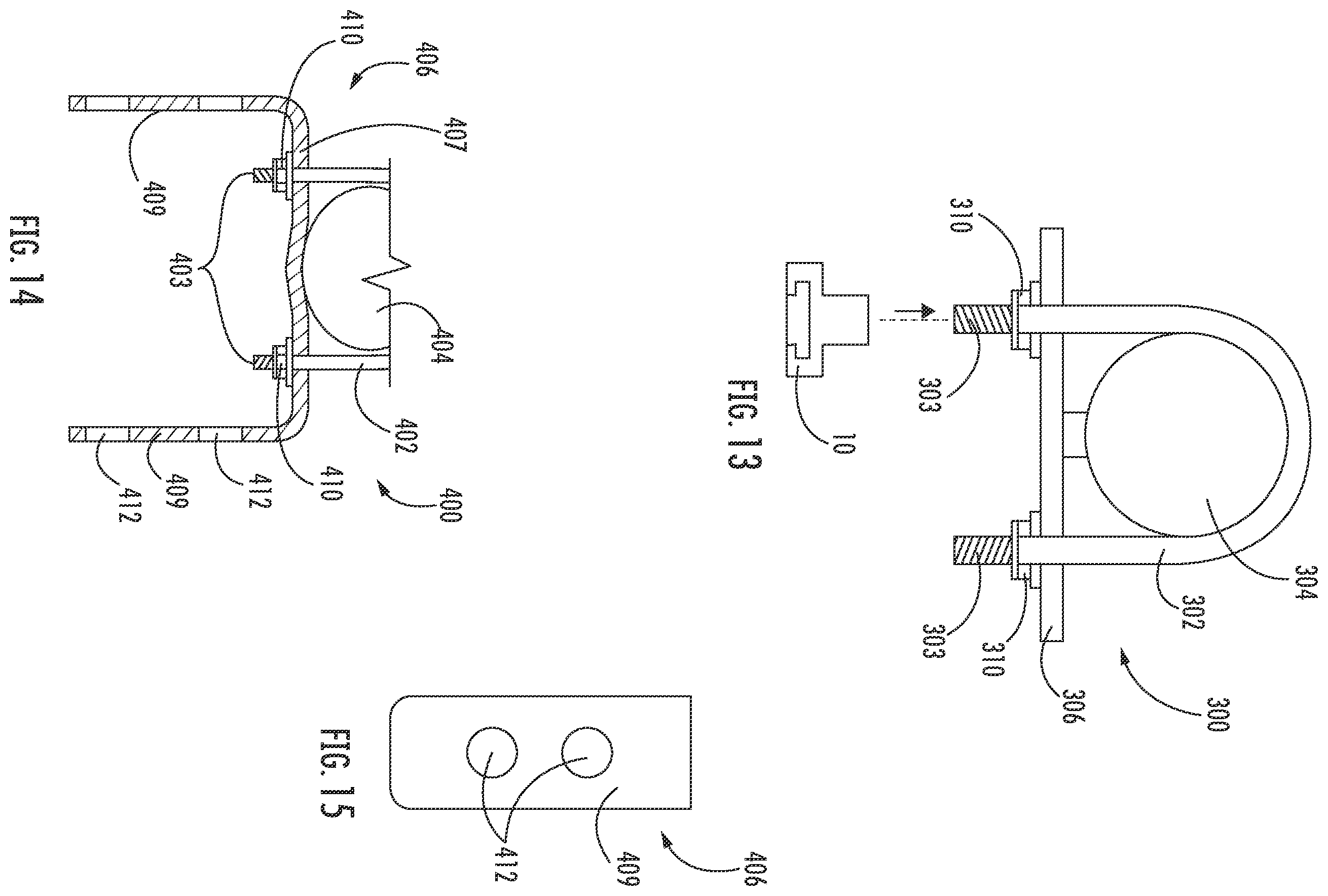 Patent US11815207 Figure 5 – Adapter for mounting cables and cable hangers and clamp members for mounting same