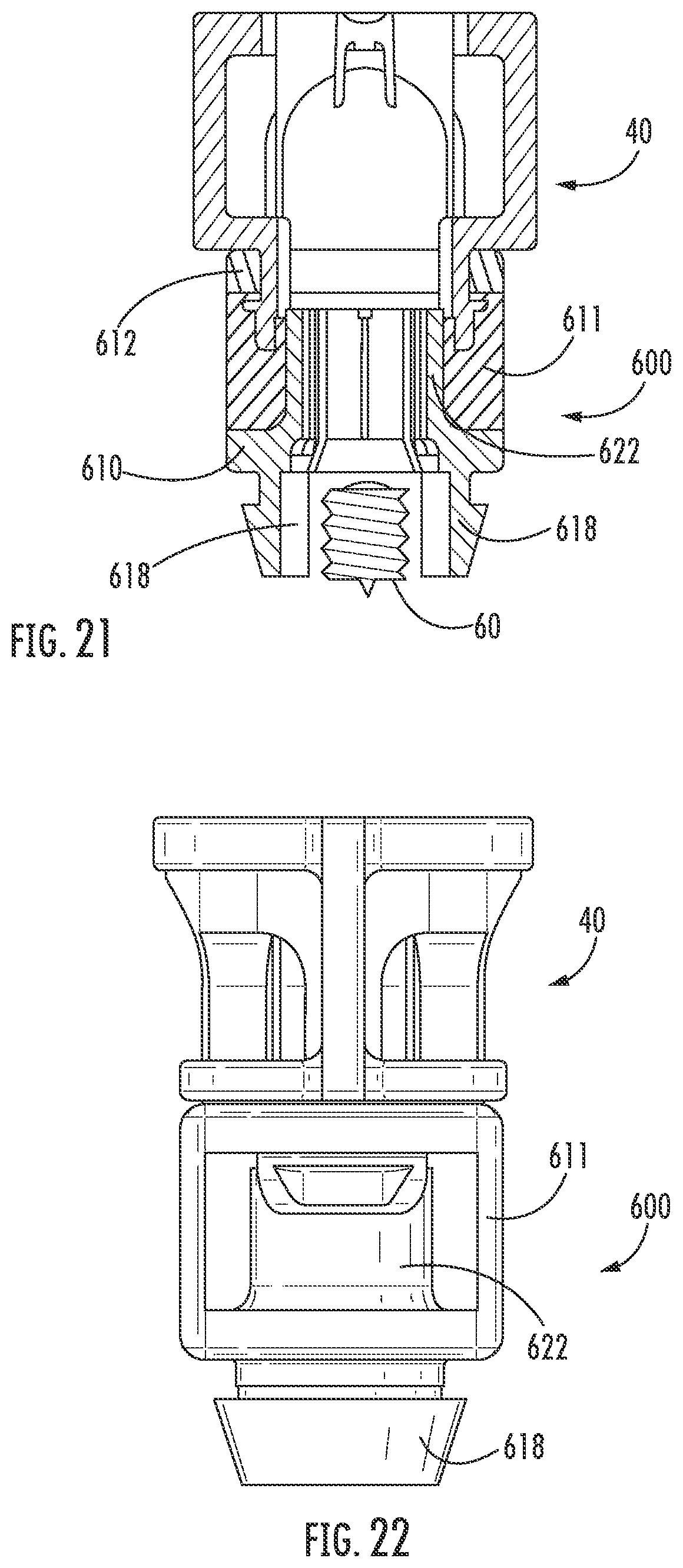 Patent US11815207 Figure 9 – Adapter for mounting cables and cable hangers and clamp members for mounting same