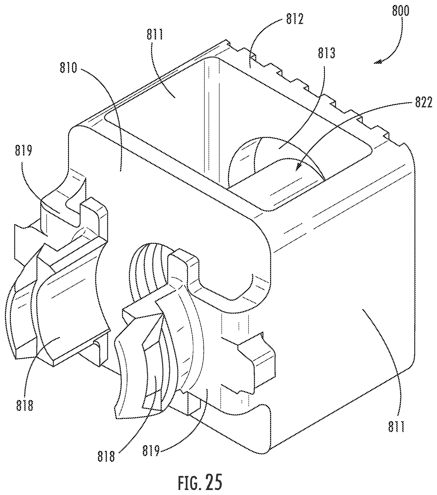 Patent US11815207 Figure 11 – Adapter for mounting cables and cable hangers and clamp members for mounting same