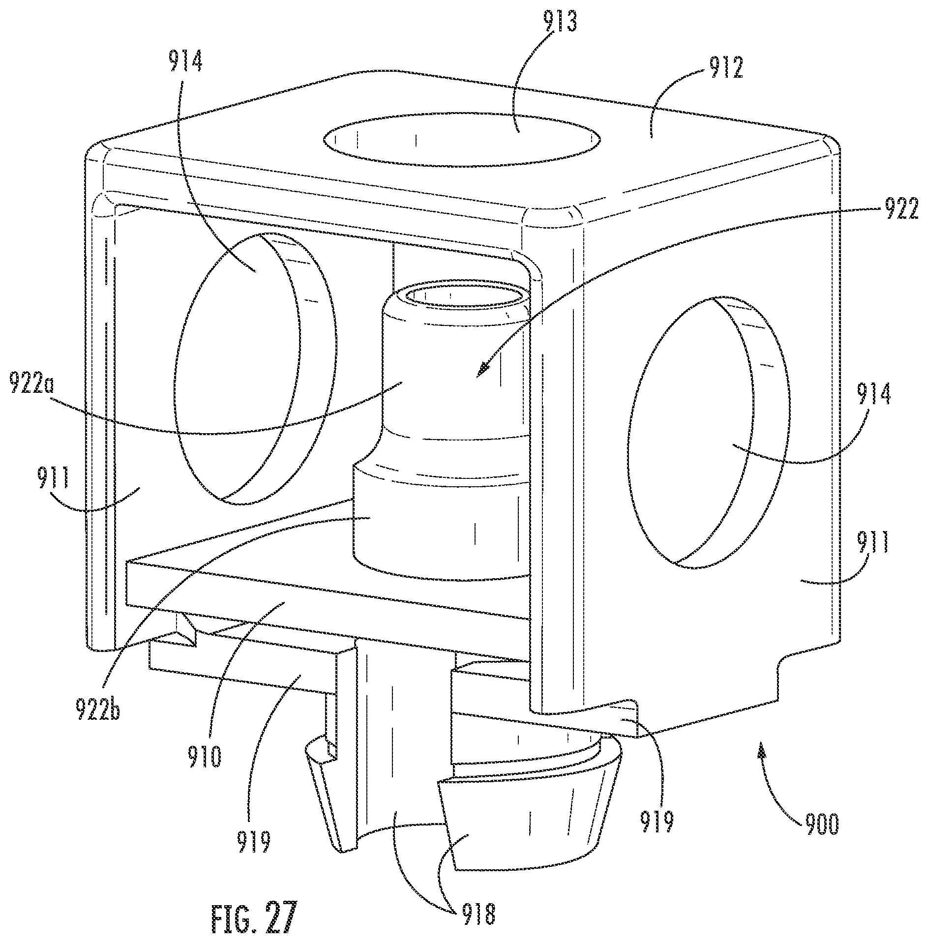 Patent US11815207 Figure 13 – Adapter for mounting cables and cable hangers and clamp members for mounting same