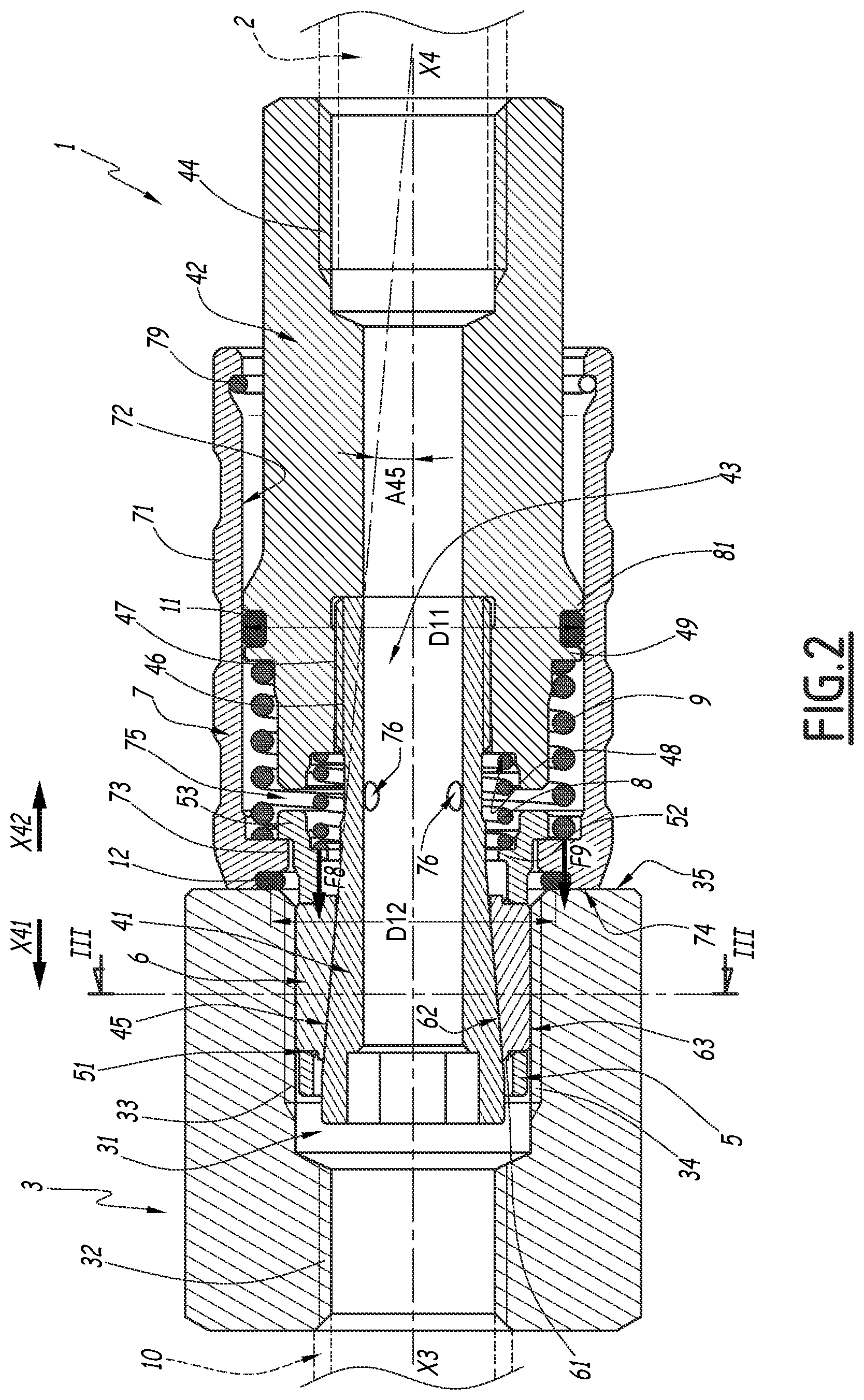Patent US11815213 Figure 2 – Connector element