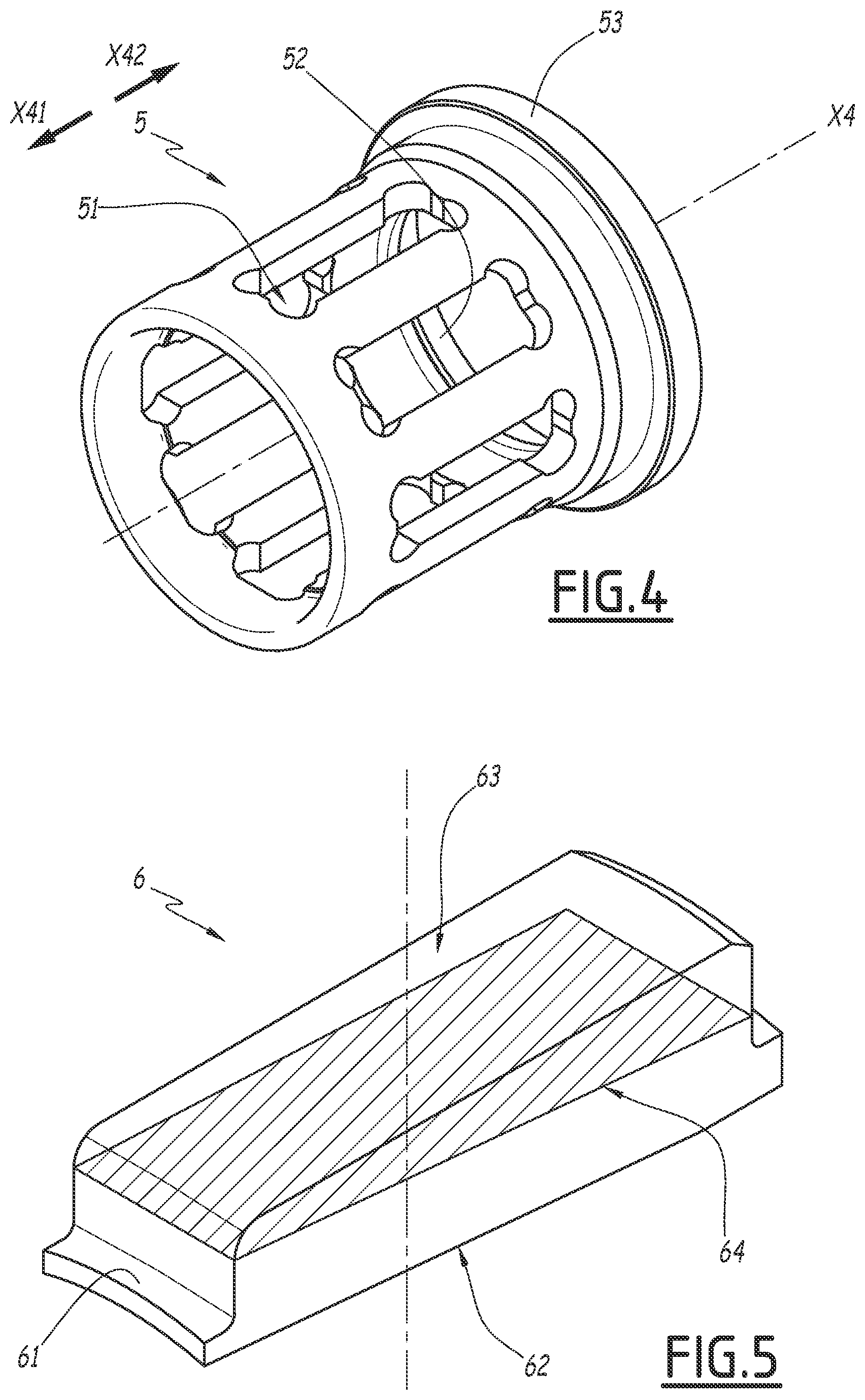 Patent US11815213 Figure 4 – Connector element