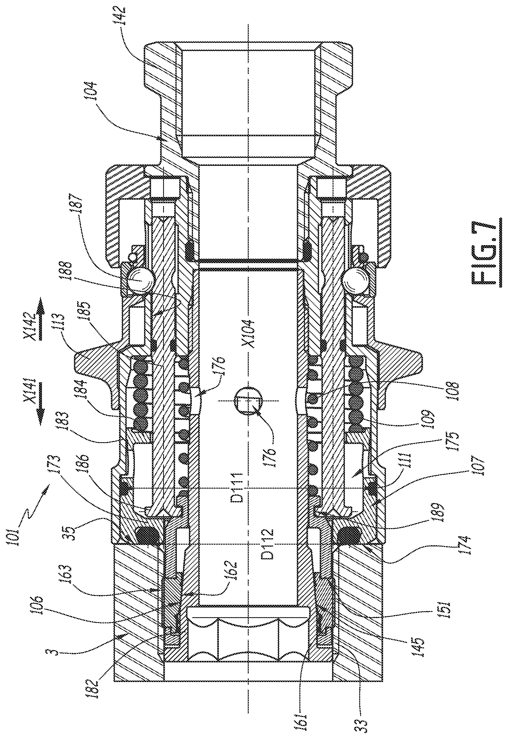 Patent US11815213 Figure 6 – Connector element