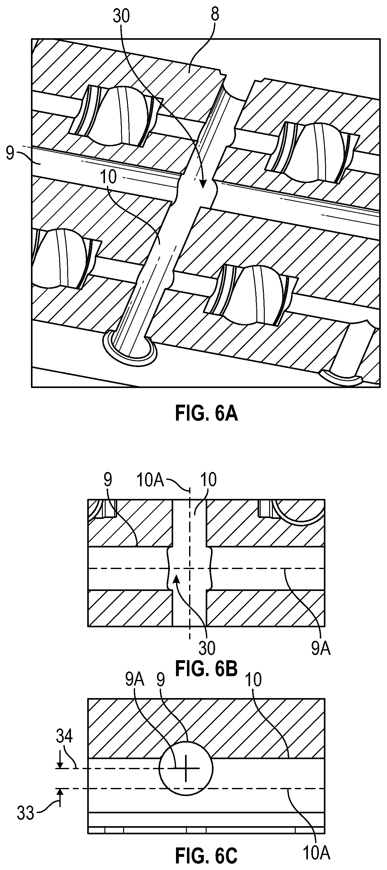 Patent US11815215 Figure 4 – Pig routing insert adapted for installation in a structure, structure and method