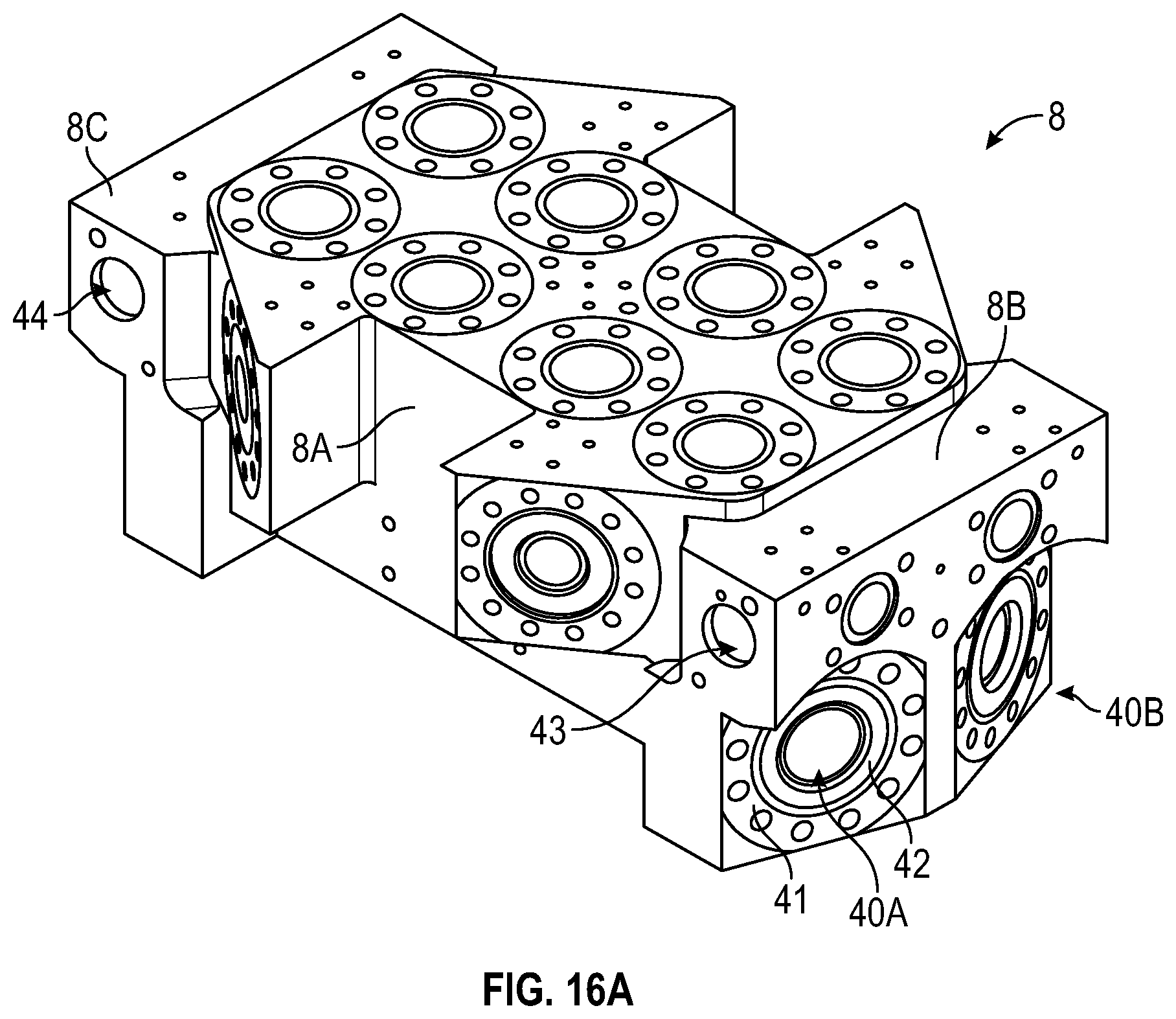 Patent US11815215 Figure 14 – Pig routing insert adapted for installation in a structure, structure and method