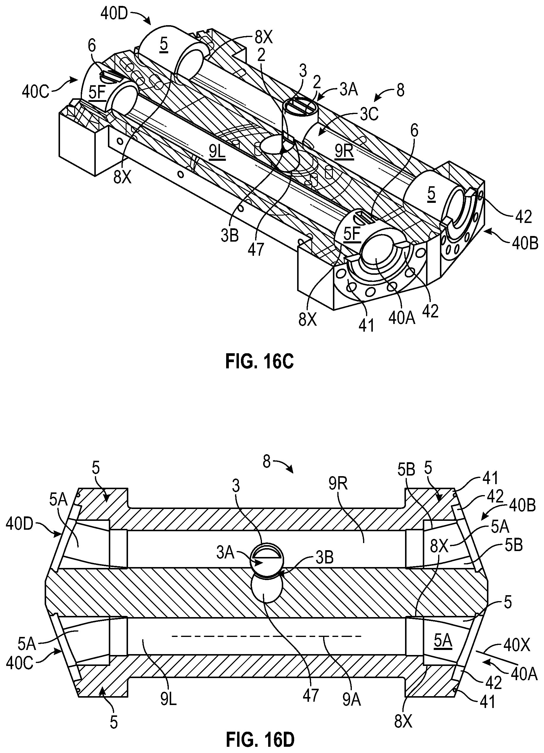 Patent US11815215 Figure 16 – Pig routing insert adapted for installation in a structure, structure and method