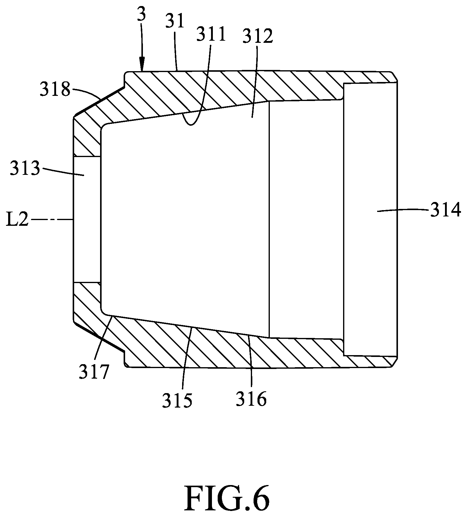 Patent US11815221 Figure 6 – Joint device of a support frame