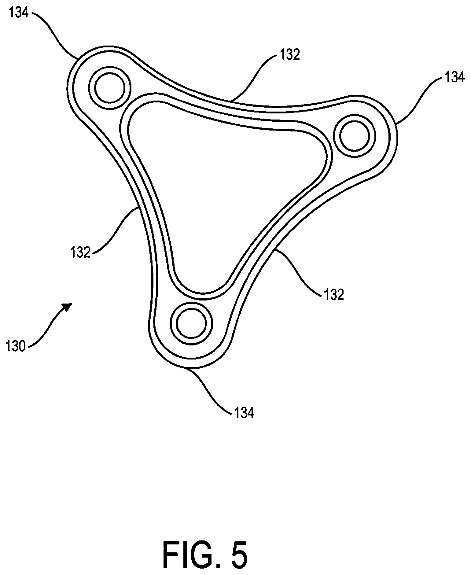 Patent US11815222 Figure 5 – Travel tripod