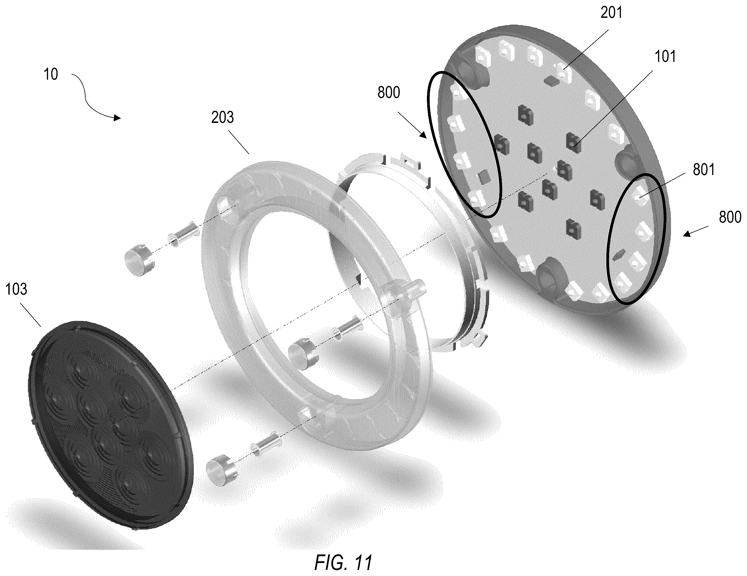 Patent US11815232 Figure 7 – Combination LED lamps