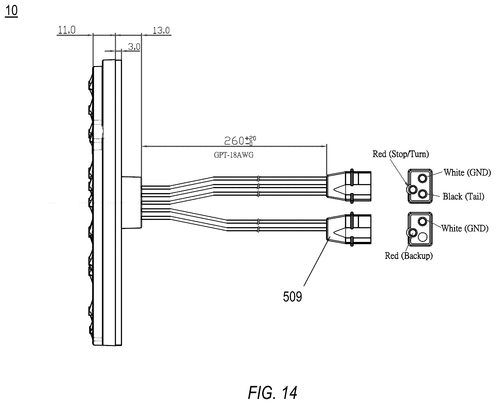 Patent US11815232 Figure 10 – Combination LED lamps