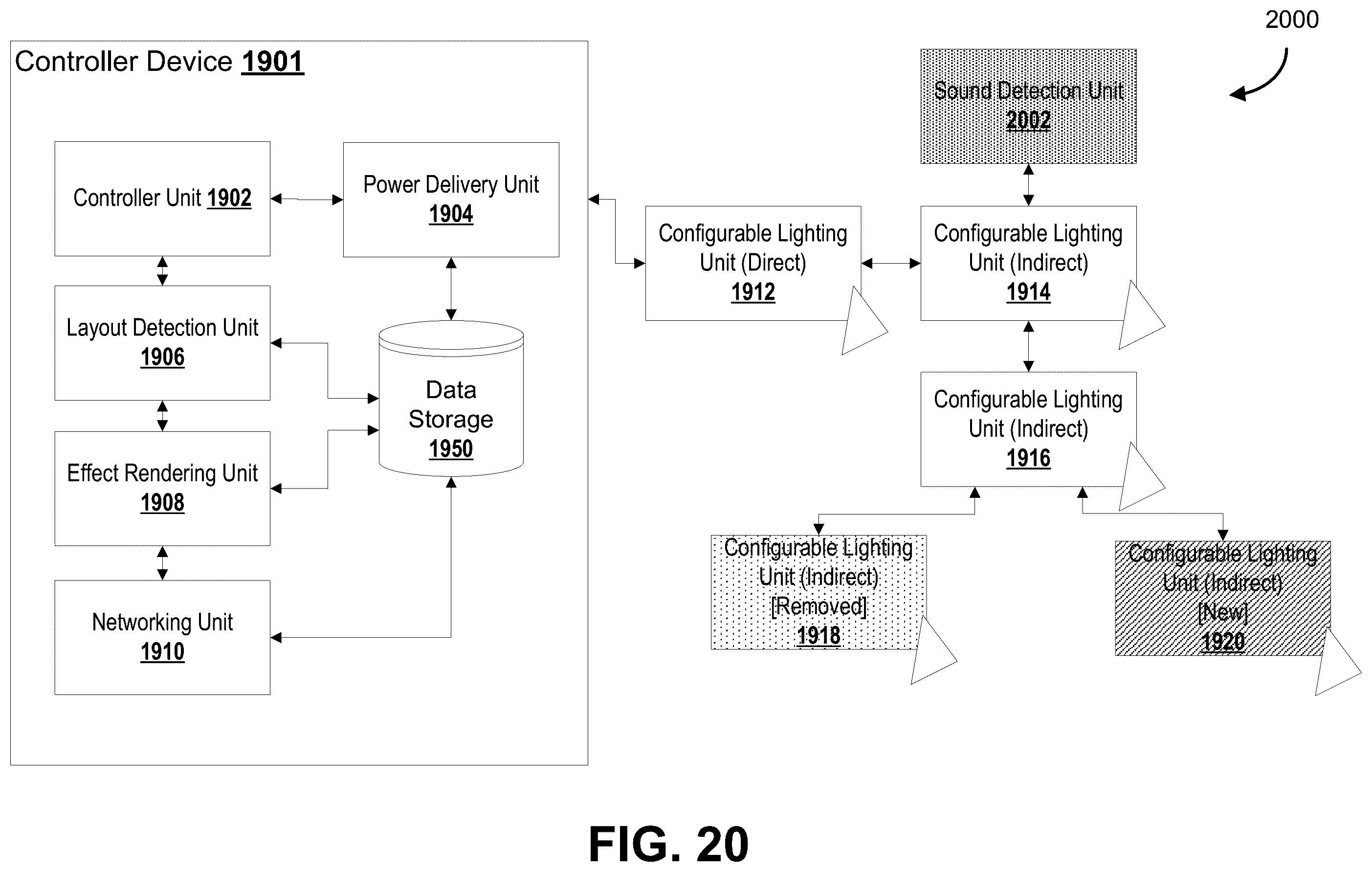 Patent US11815234 Figure 20 – Systems and methods for connecting and controlling configurable lighting units