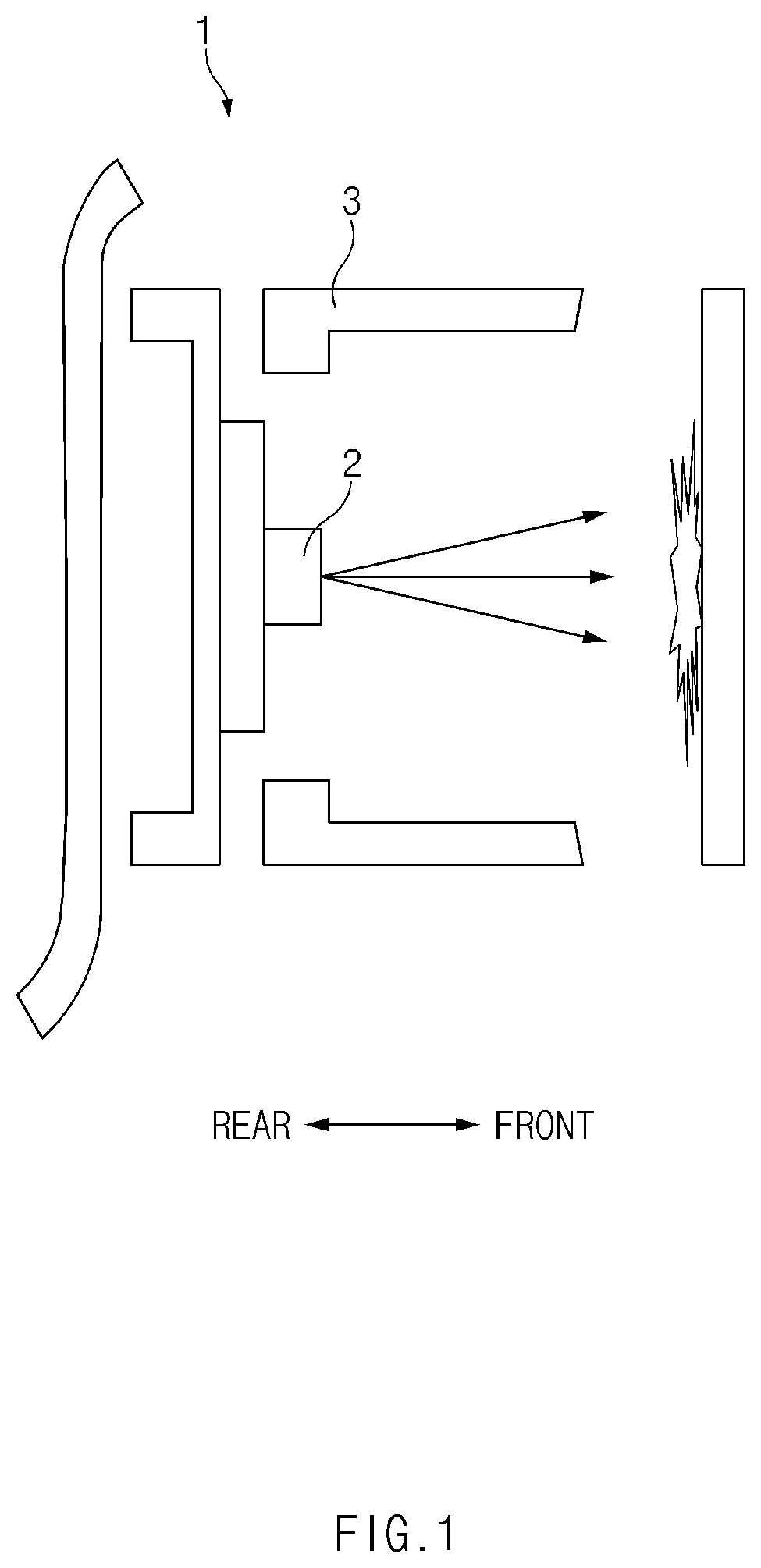 Patent US11815236 — LED module and vehicle including same — Figure 1