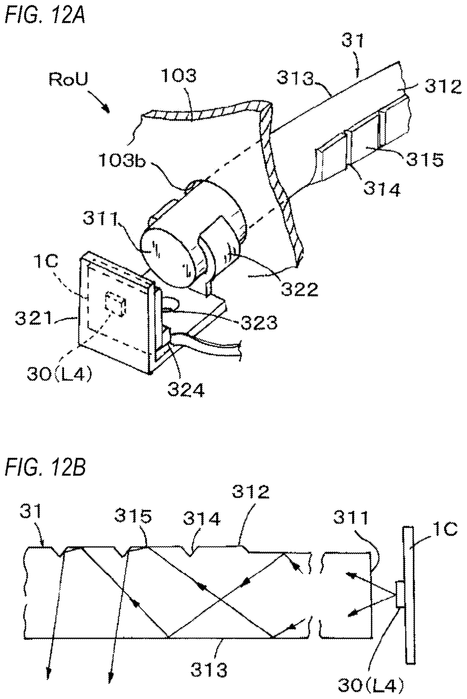 Patent US11815237 Figure 10 – Vehicle lamp having two lamp units with at least one comprising a light guide