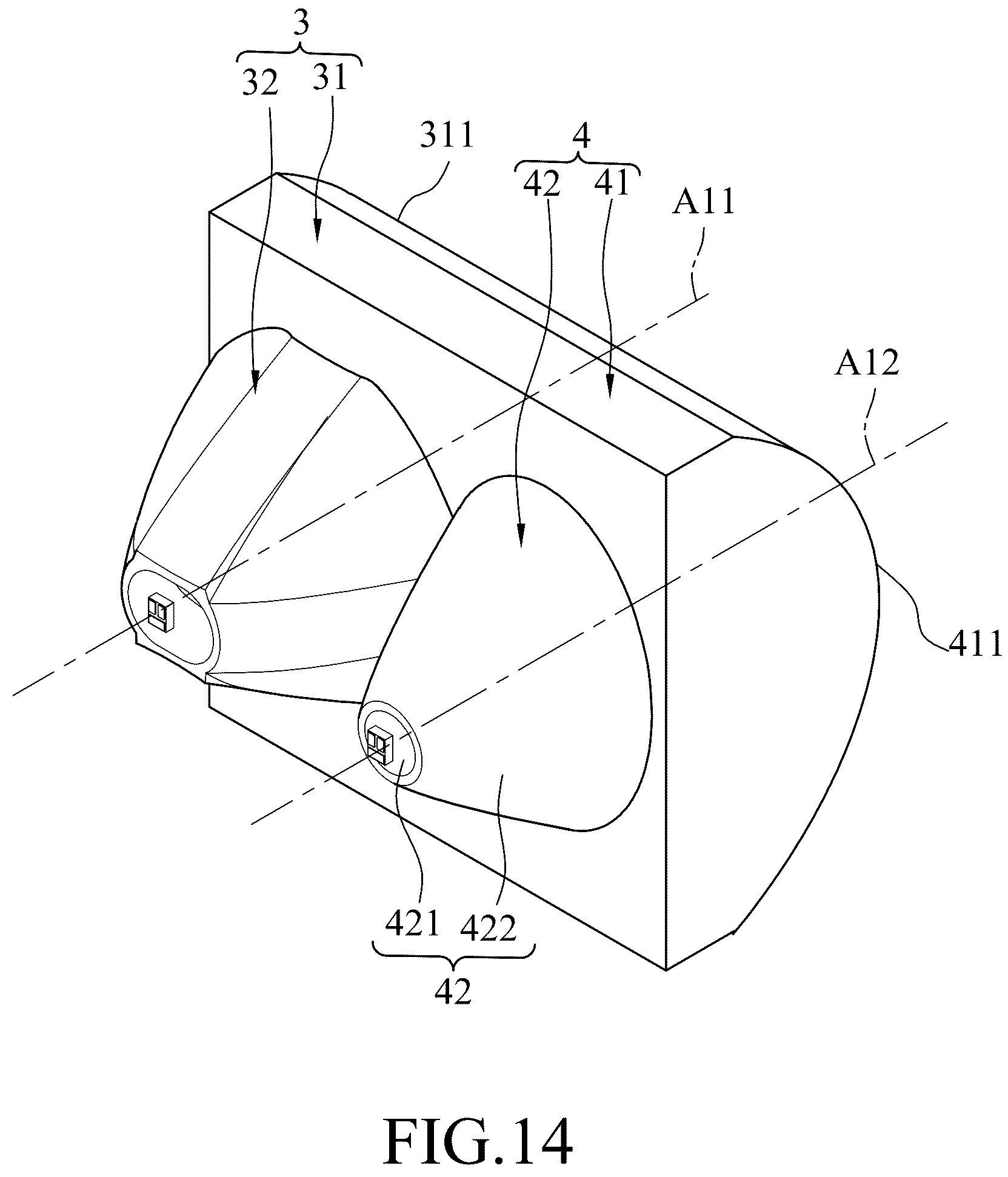 Patent US11815240 Figure 12 – Optical lens and optical lens assembly having the same