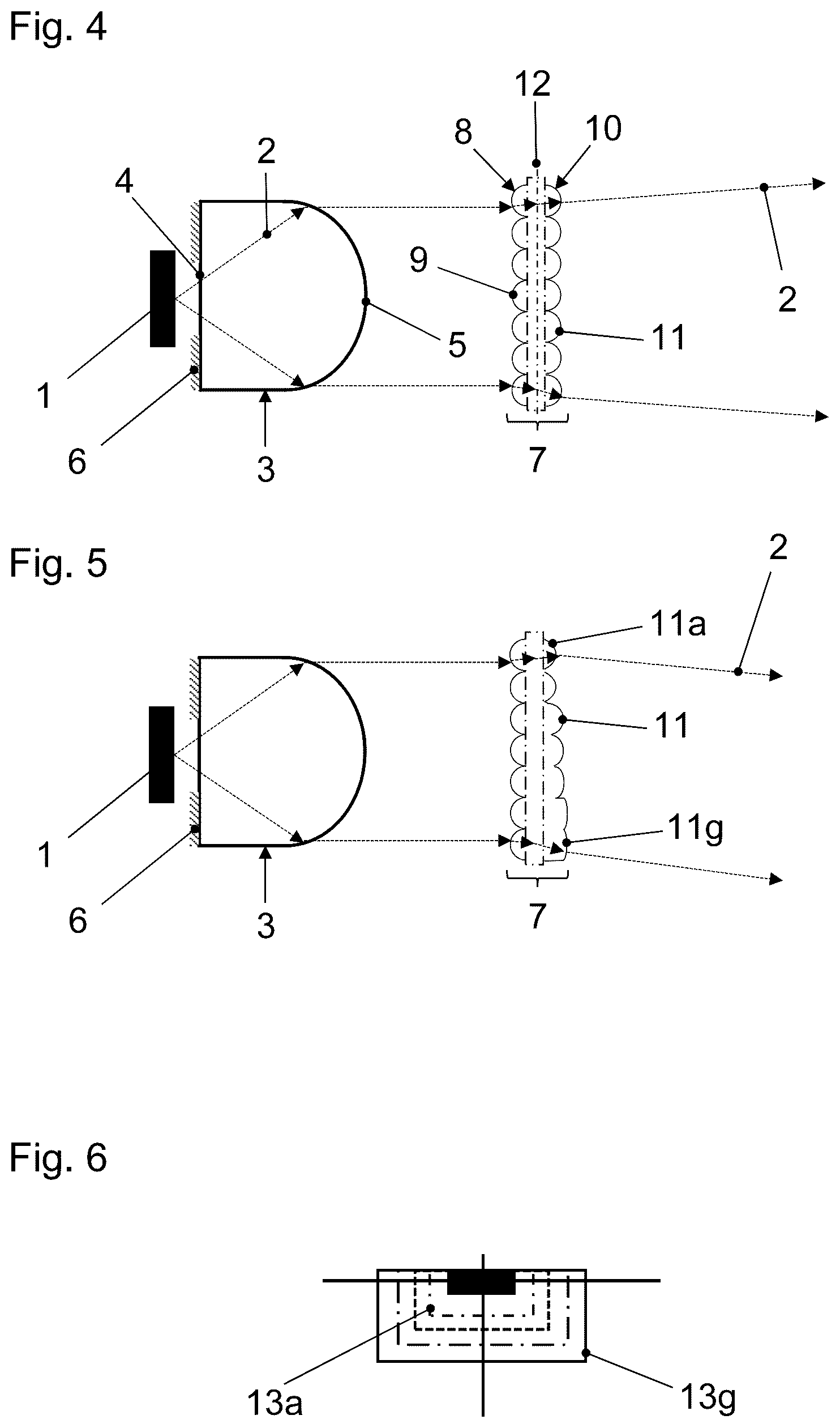 Patent US11815241 Figure 2 – Headlight for a vehicle including a lighting device having a collimation optical system with diaphragm and projection optical system