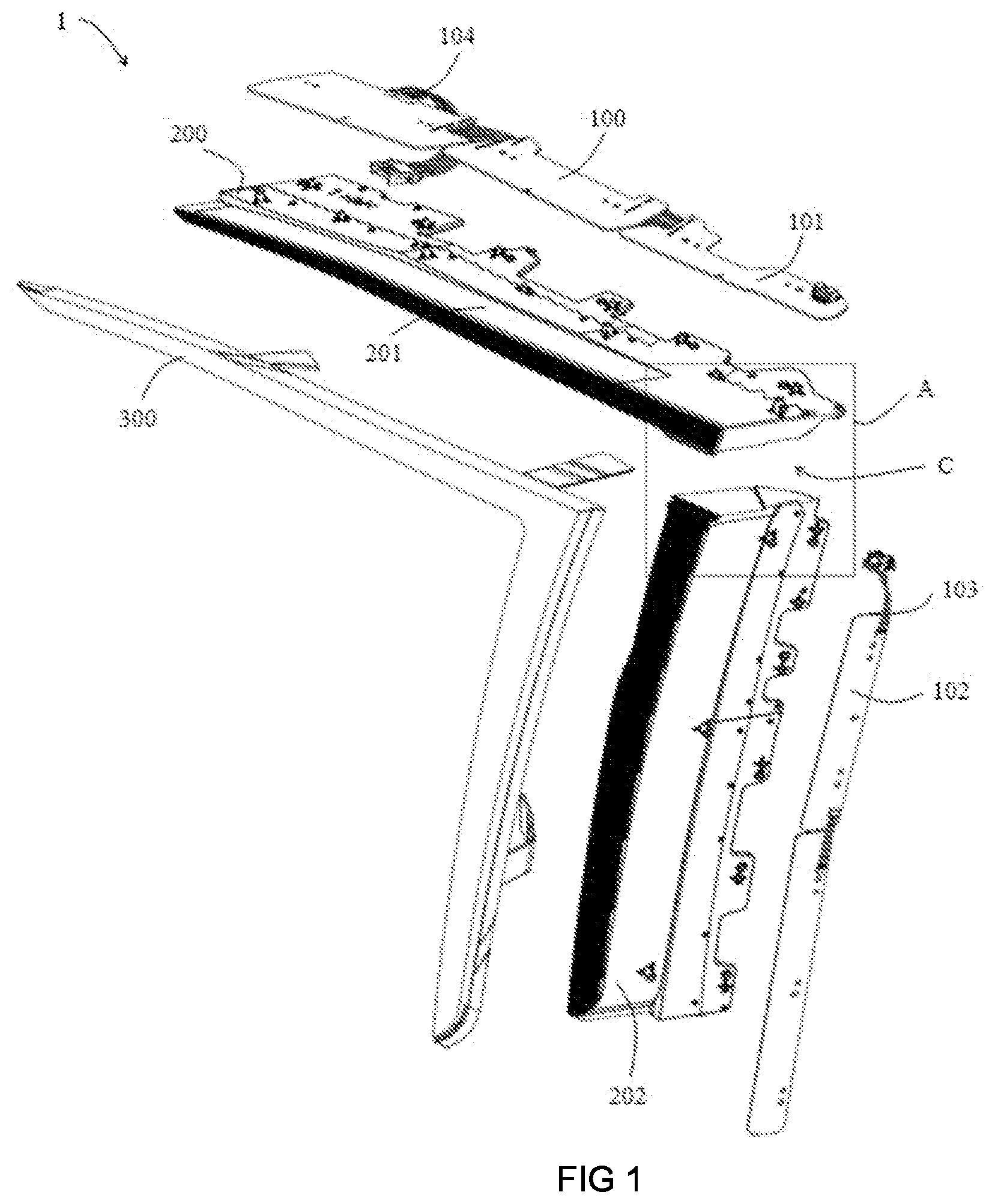 Patent US11815242 — Light guide assembly, vehicle light and vehicle — Figure 1
