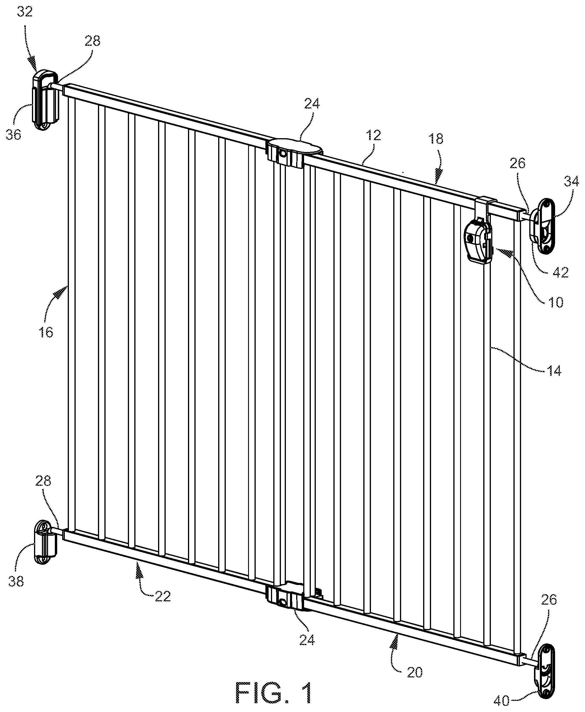 Patent US11815244 Figure 1 – Gate light apparatus