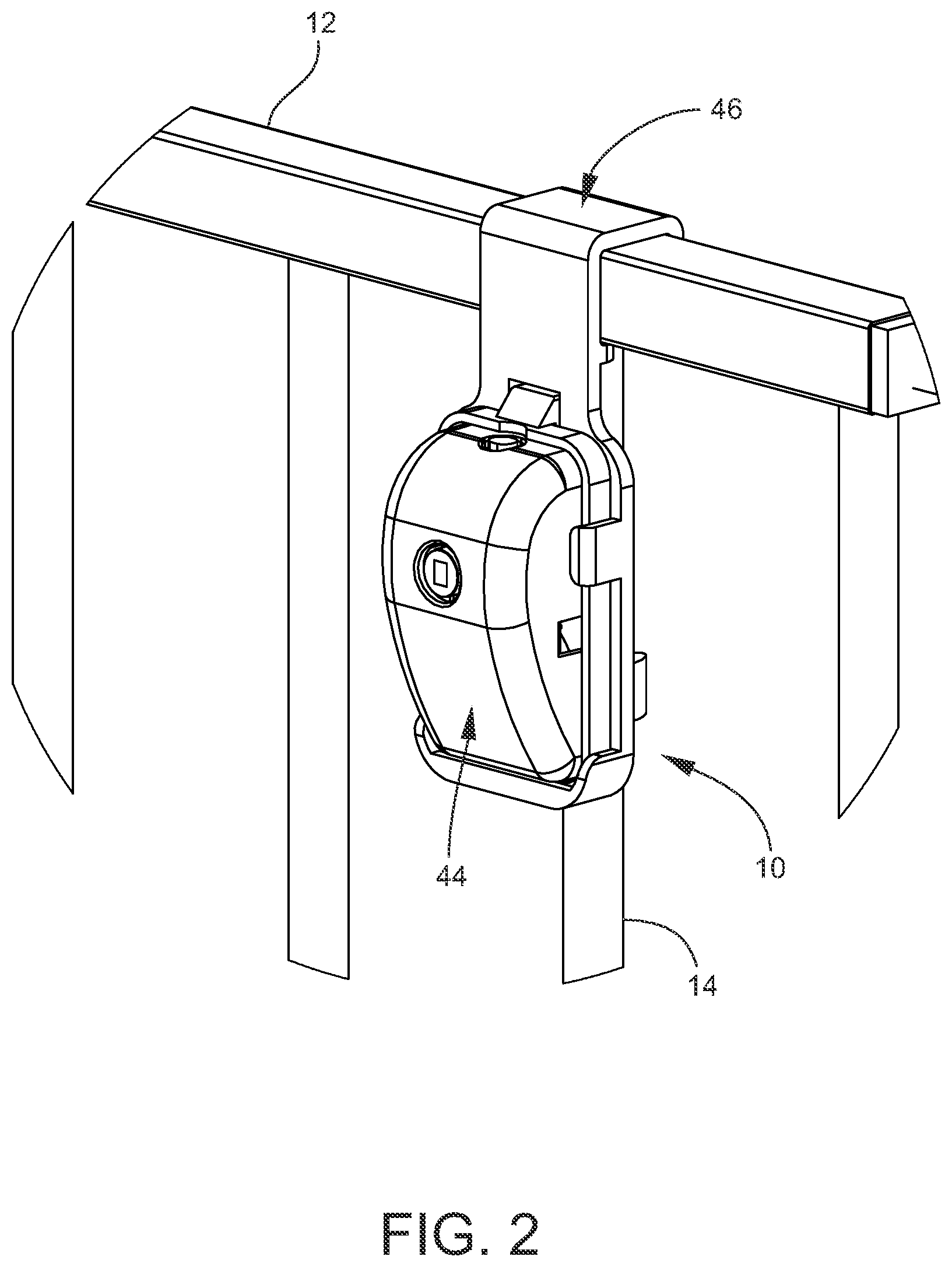 Patent US11815244 Figure 2 – Gate light apparatus