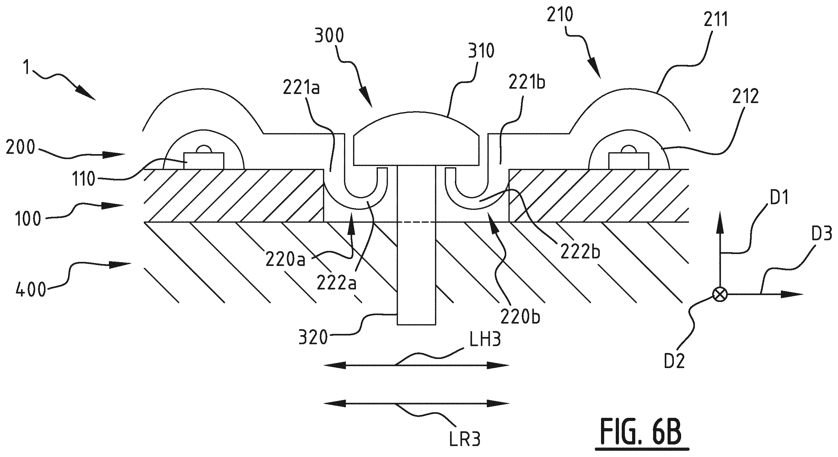 Patent US11815247 Figure 12 – Luminaire system with improved fastening means