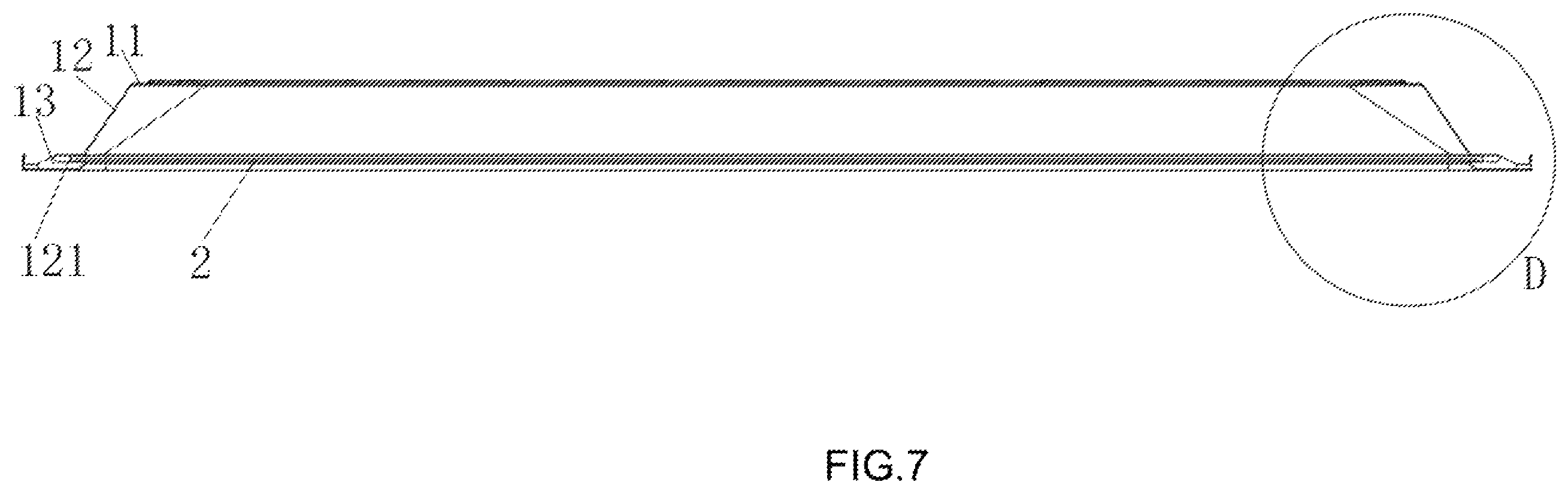Patent US11815248 Figure 7 – Integrated lamp panel face frame, and integrated non-face frame panel light and assembling method thereof