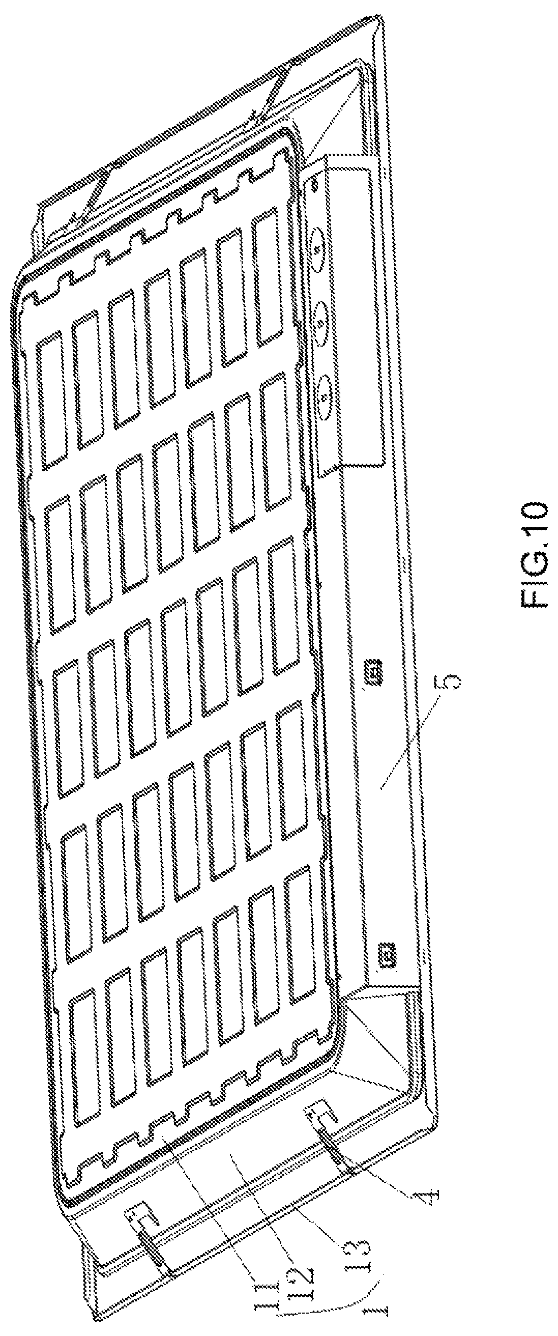 Patent US11815248 Figure 10 – Integrated lamp panel face frame, and integrated non-face frame panel light and assembling method thereof