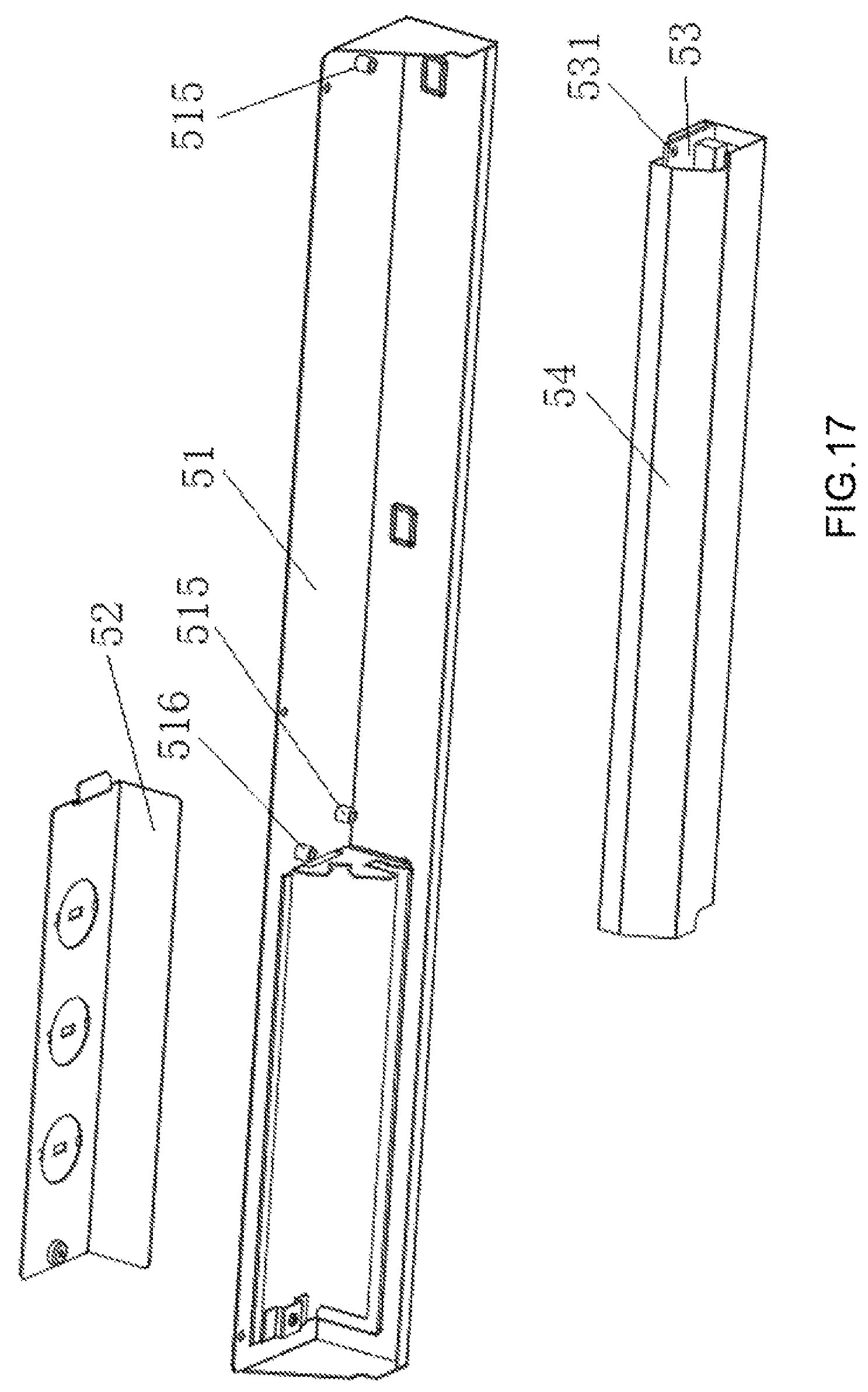 Patent US11815248 Figure 17 – Integrated lamp panel face frame, and integrated non-face frame panel light and assembling method thereof