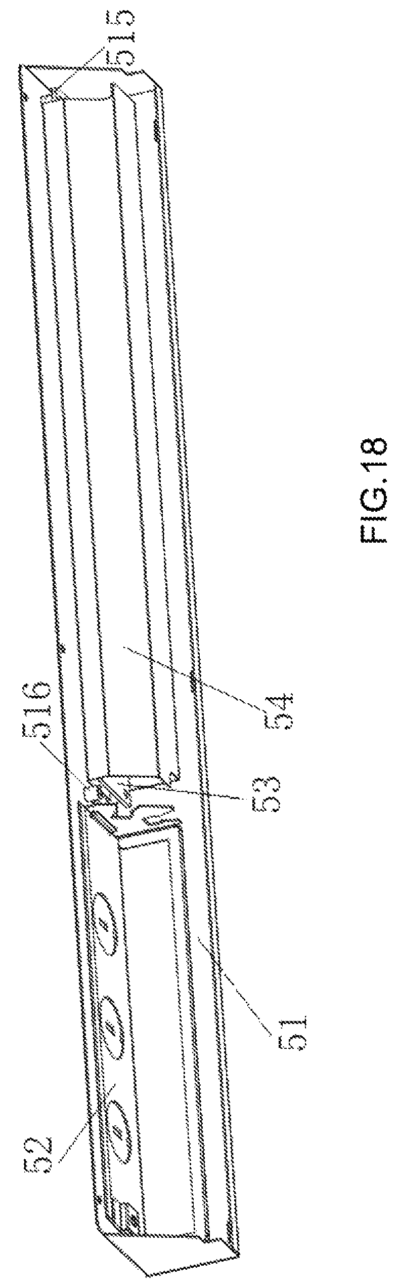 Patent US11815248 Figure 18 – Integrated lamp panel face frame, and integrated non-face frame panel light and assembling method thereof