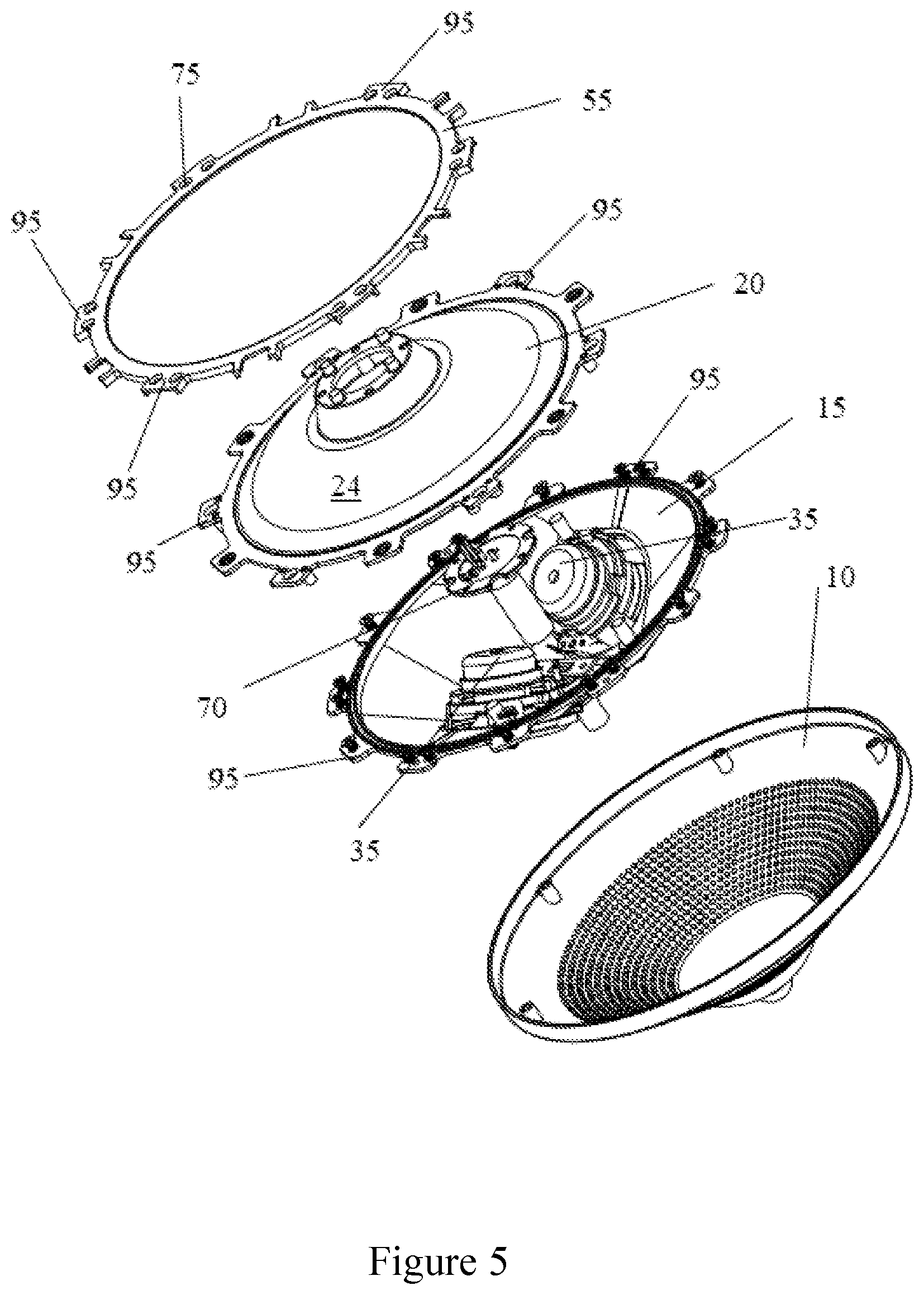 Patent US11815254 Figure 6 – Light and speaker apparatus