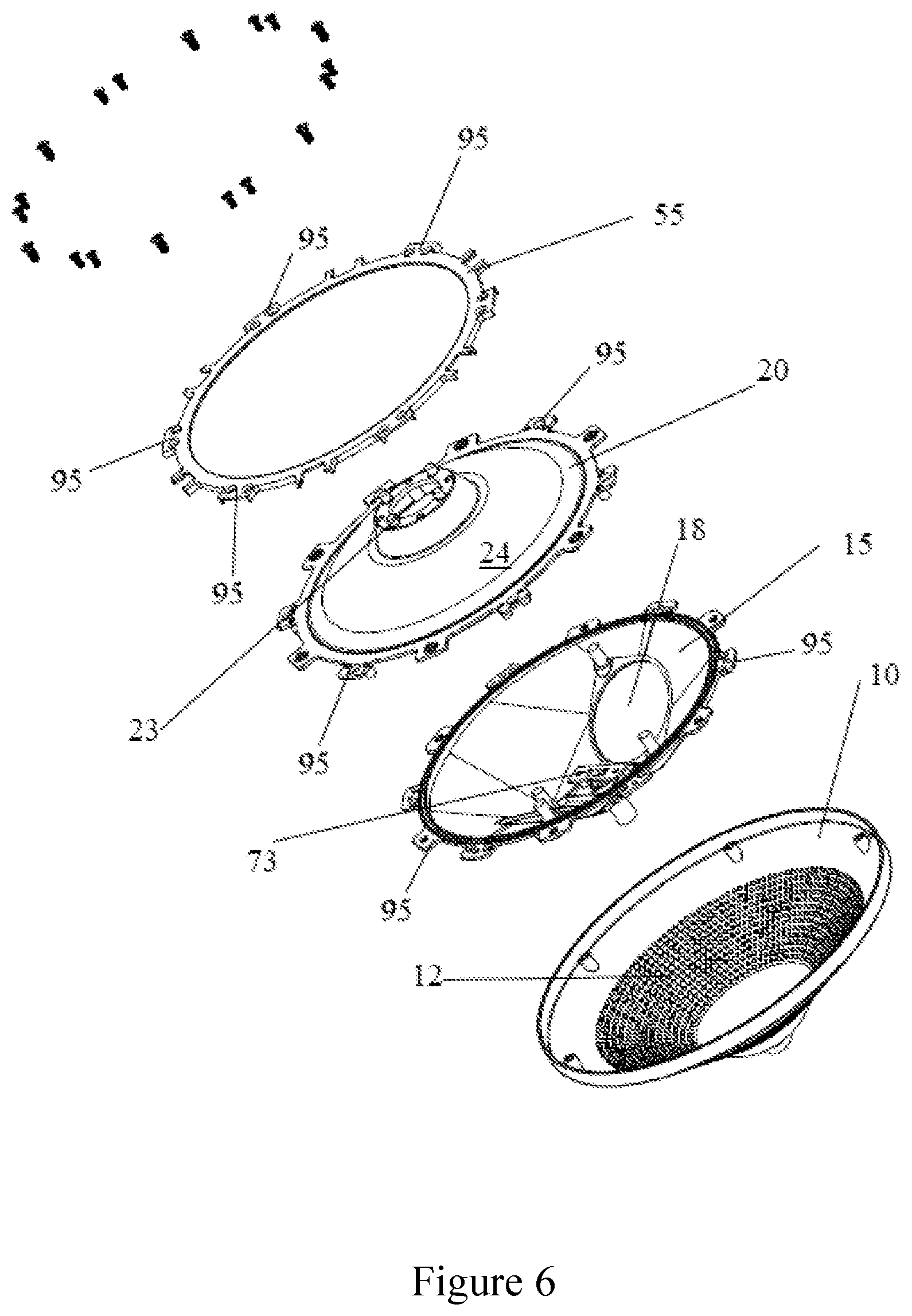 Patent US11815254 Figure 7 – Light and speaker apparatus