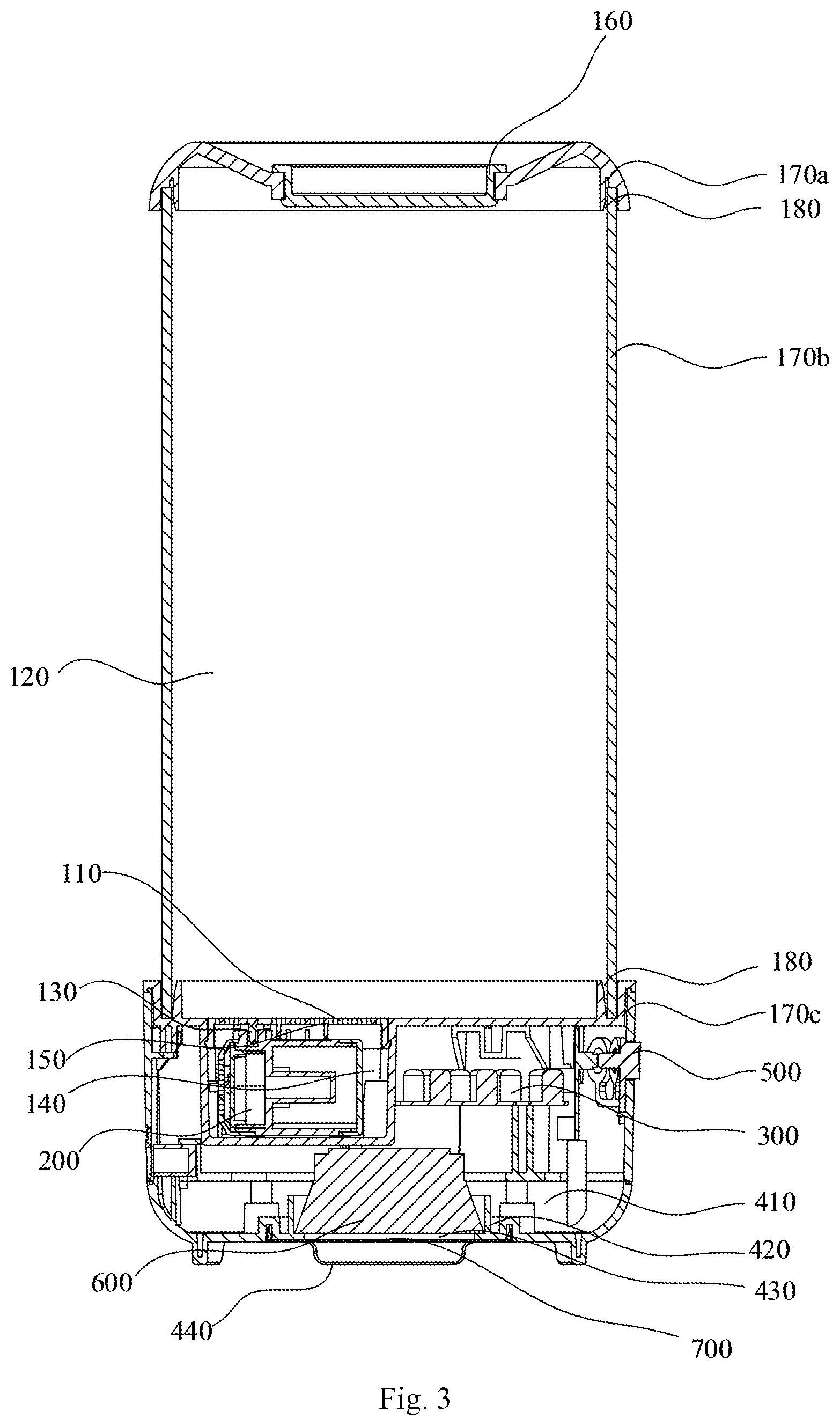 Patent US11815255 Figure 3 – Lamp