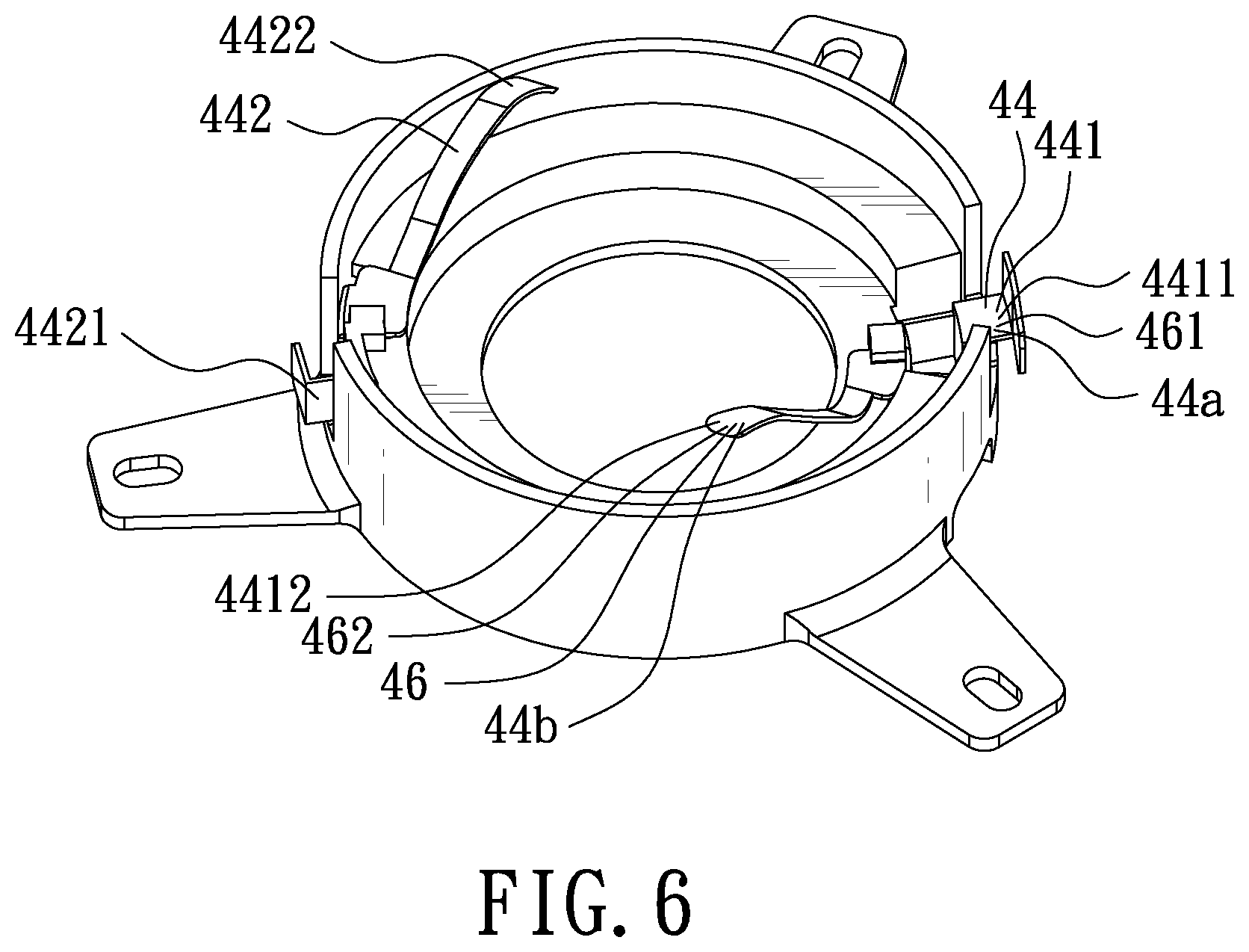 Patent US11815256 Figure 6 – Ceiling fan light structure