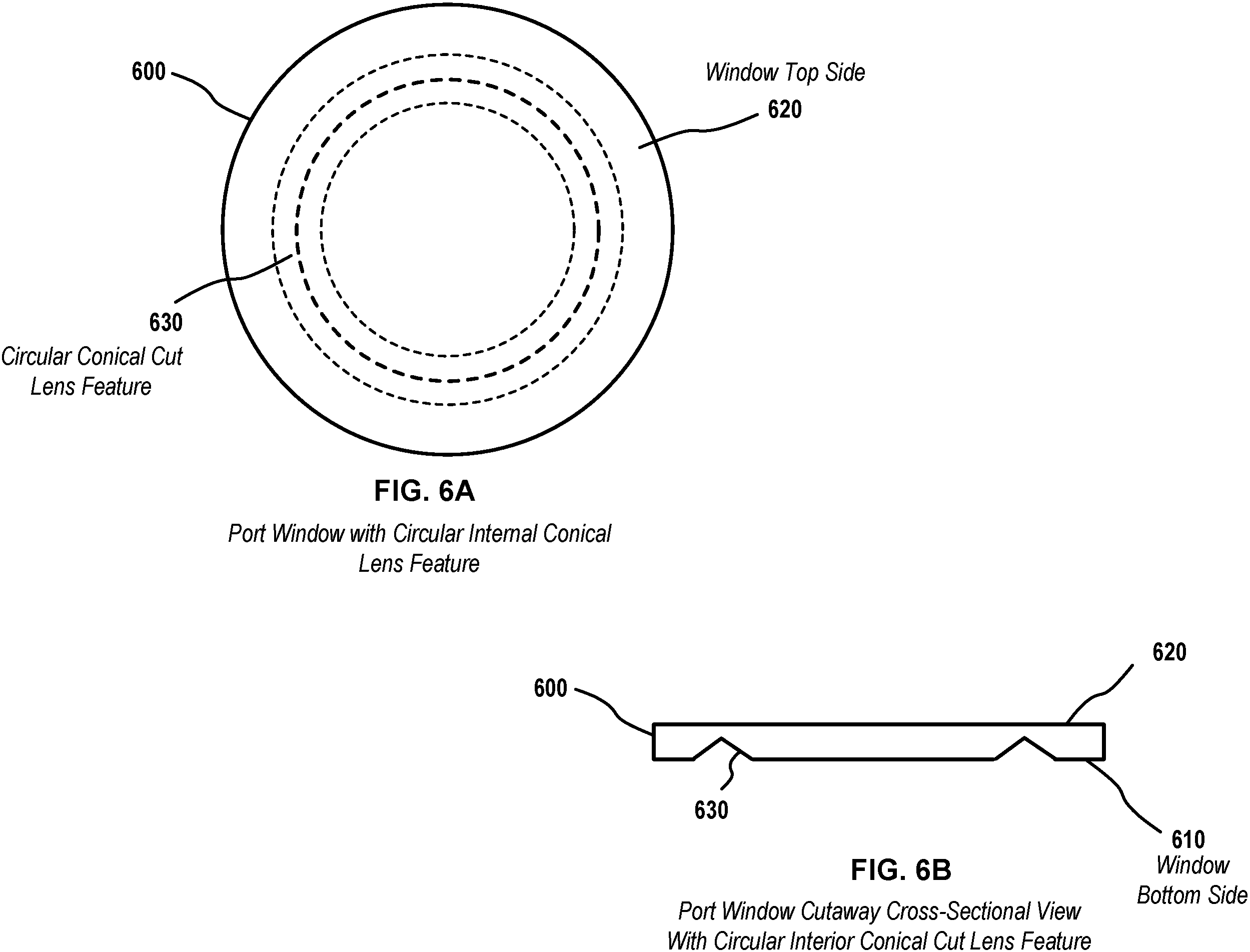 Patent US11815257 Figure 9 – Underwater lights with port windows including lens features for providing tailored output beams