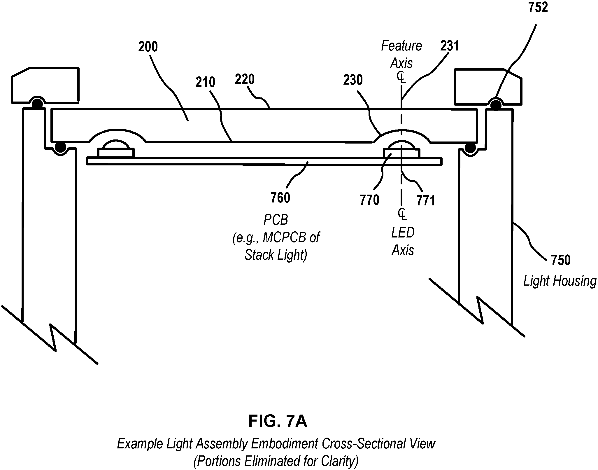 Patent US11815257 Figure 10 – Underwater lights with port windows including lens features for providing tailored output beams