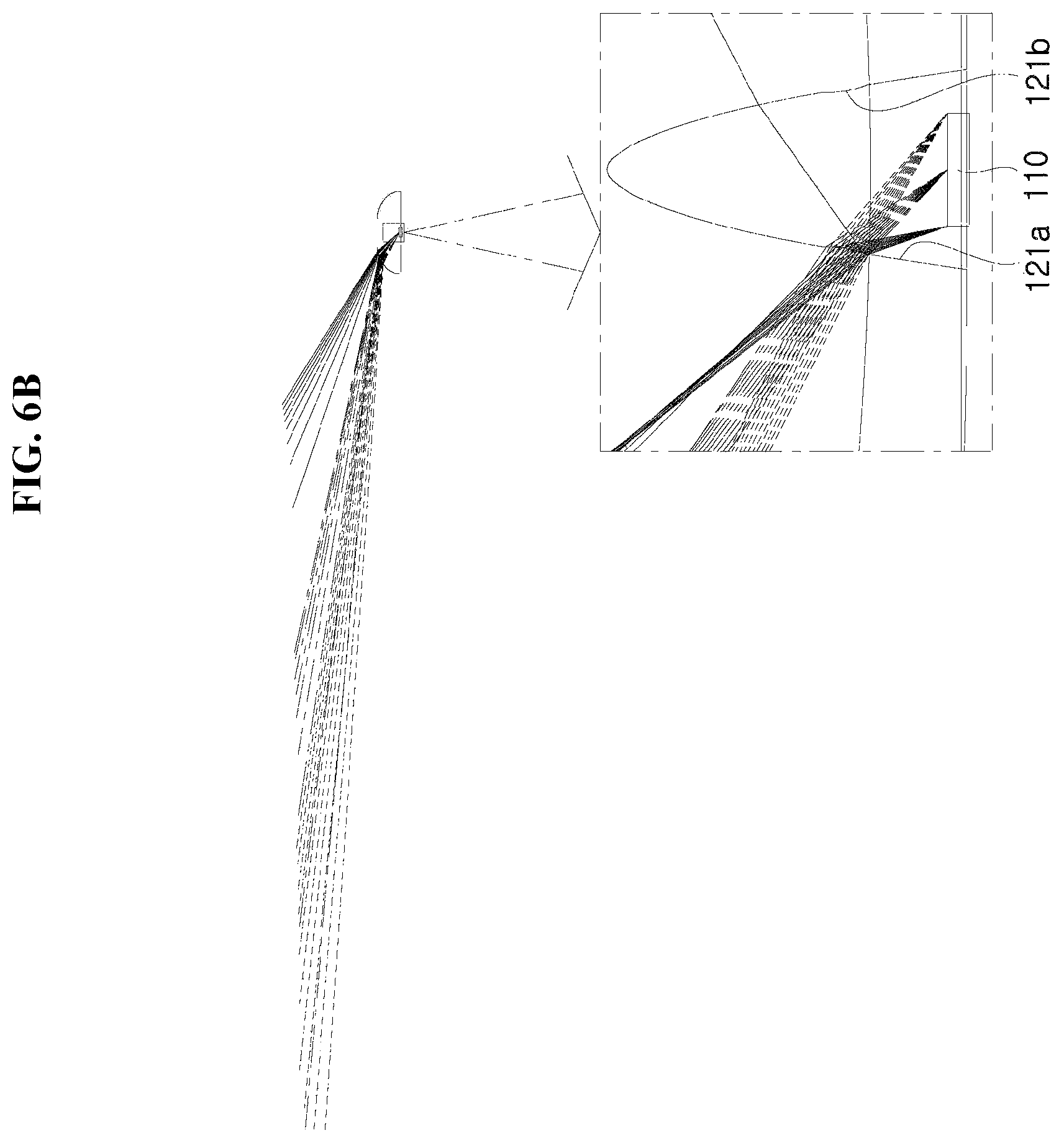 Patent US11815258 Figure 4 – Light emitting module and lens
