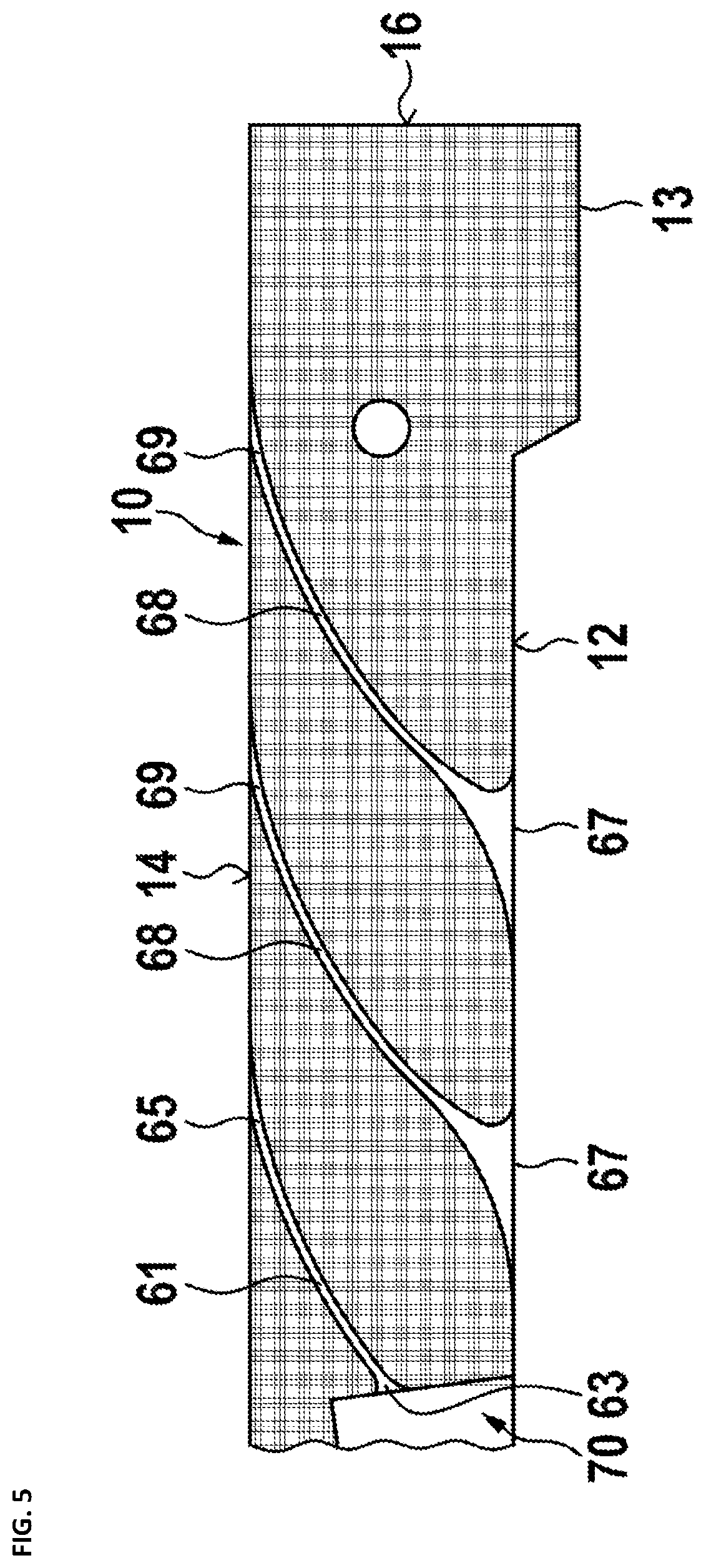 Patent US11815265 Figure 5 – Grate bar for stepped grate