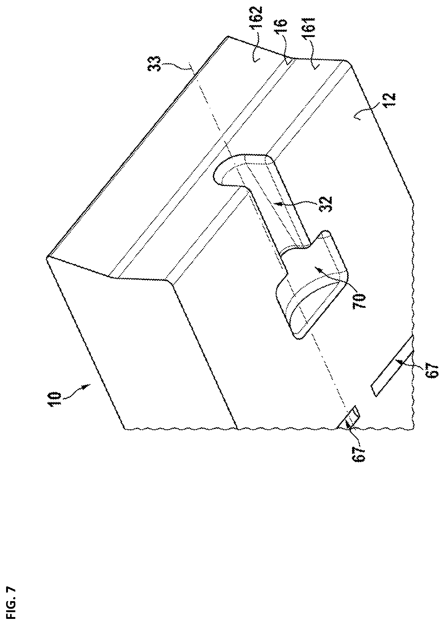 Patent US11815265 Figure 7 – Grate bar for stepped grate