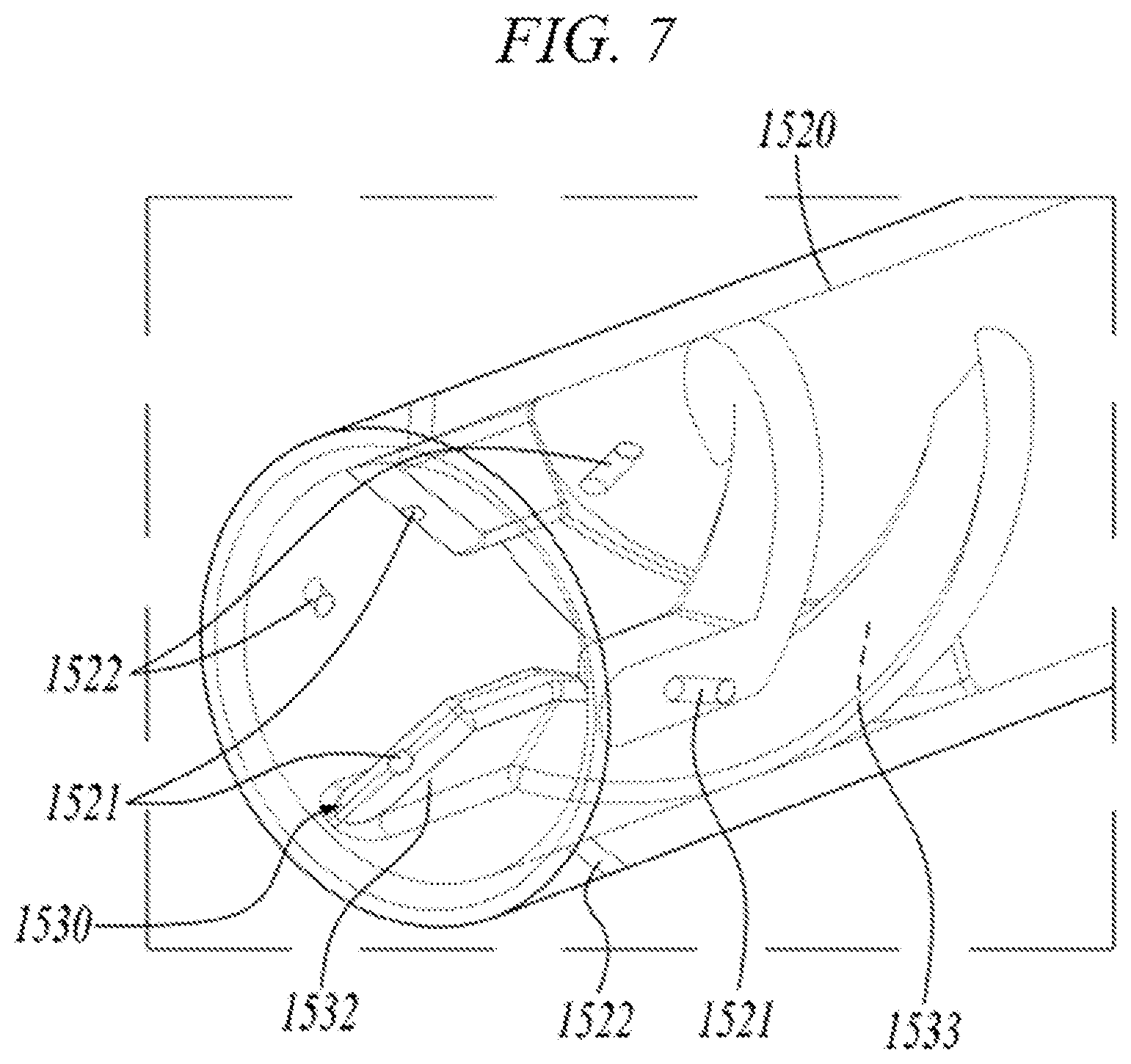 Patent US11815266 Figure 7 – Combustor nozzle, combustor, and gas turbine including same
