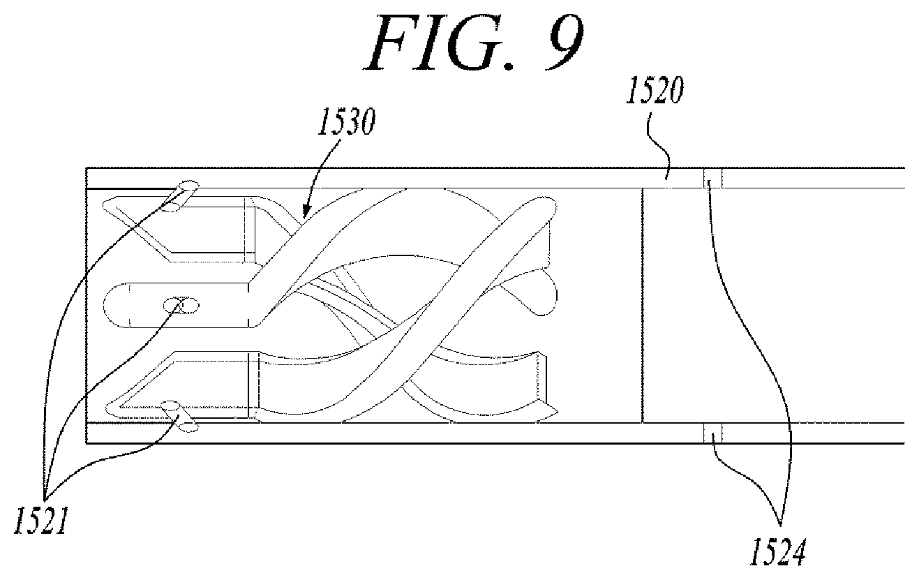 Patent US11815266 Figure 9 – Combustor nozzle, combustor, and gas turbine including same