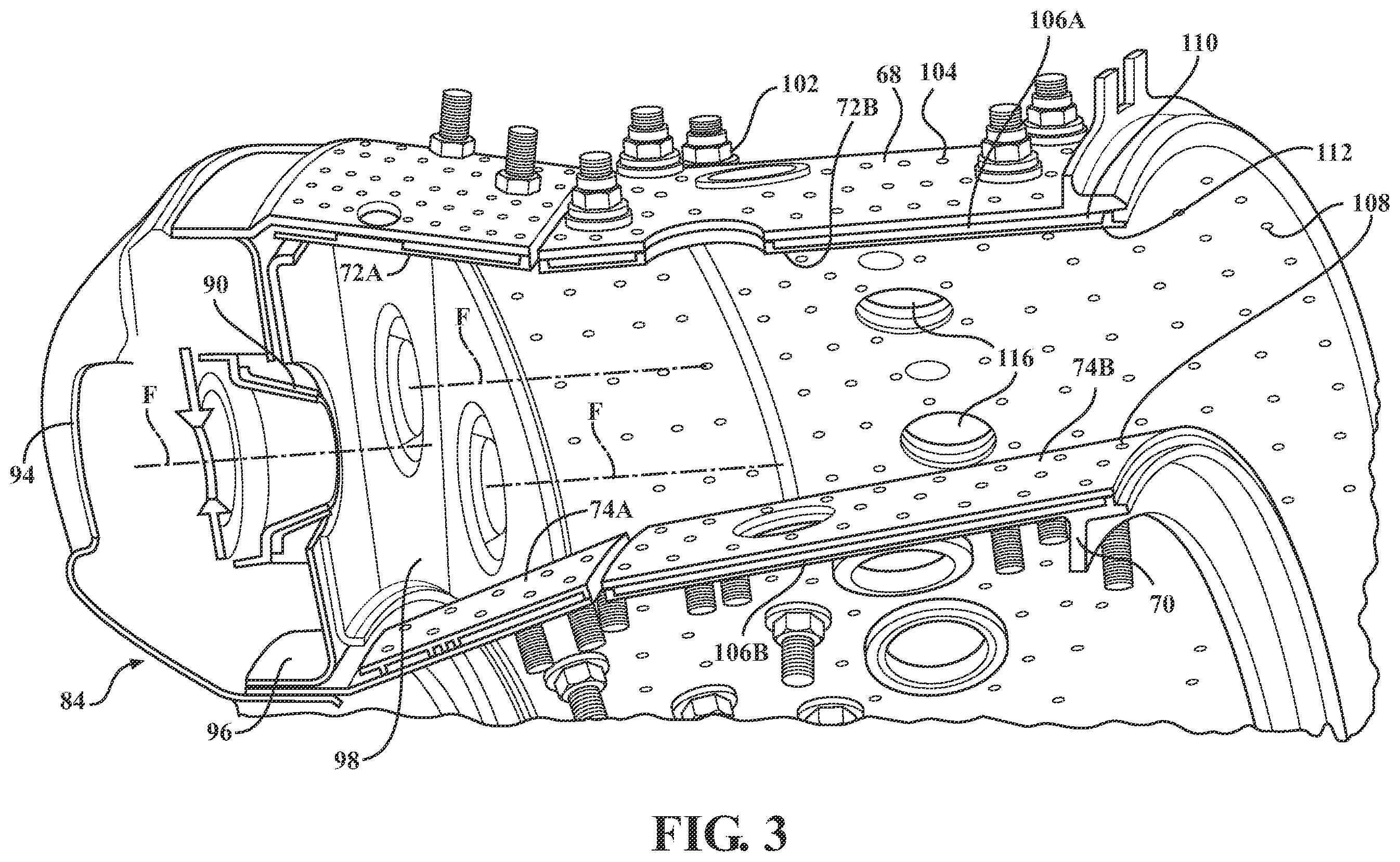 Patent US11815268 Figure 3 – Main mixer in an axial staged combustor for a gas turbine engine
