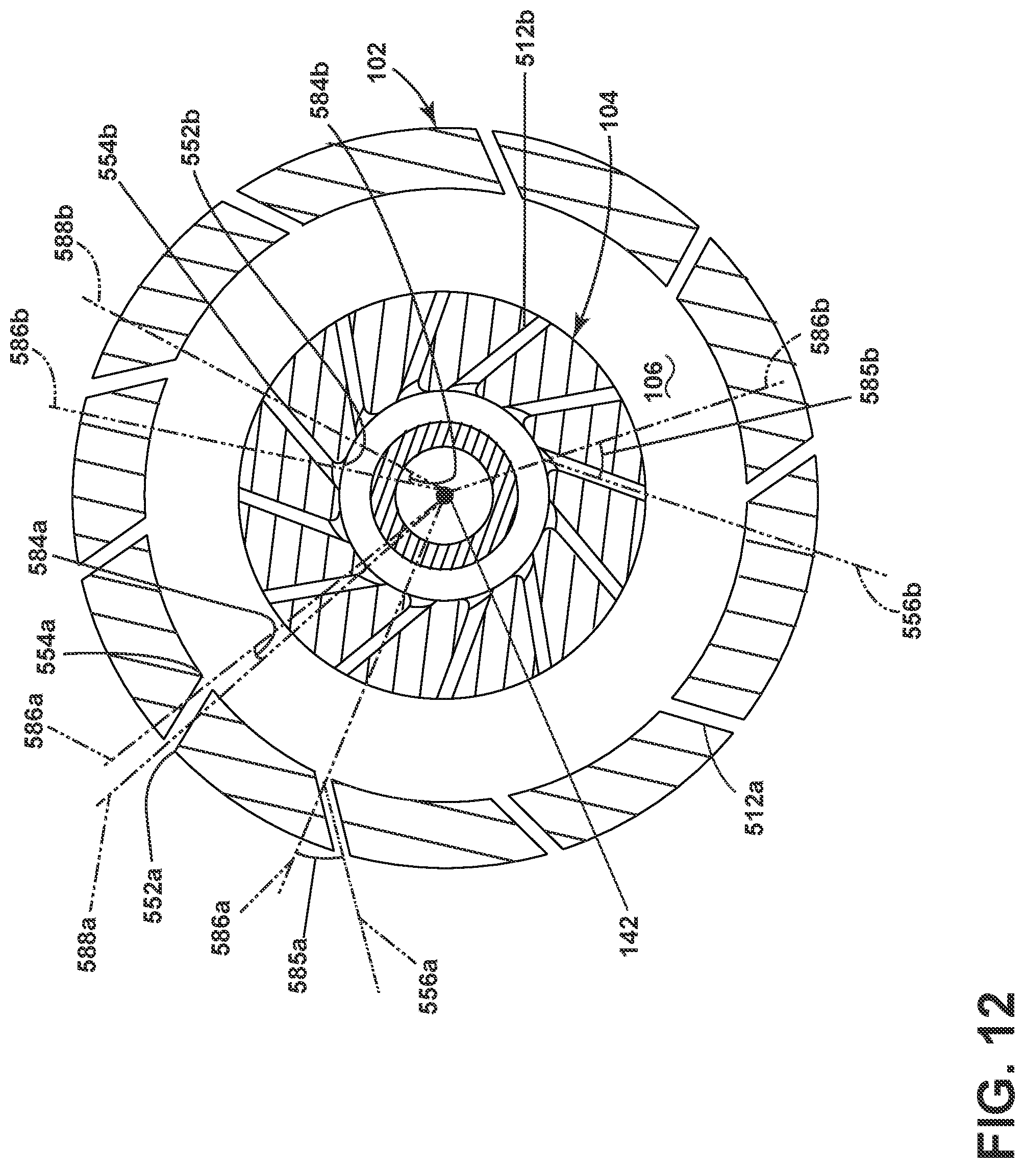 Patent US11815269 Figure 10 – Fuel-air mixing assembly in a turbine engine