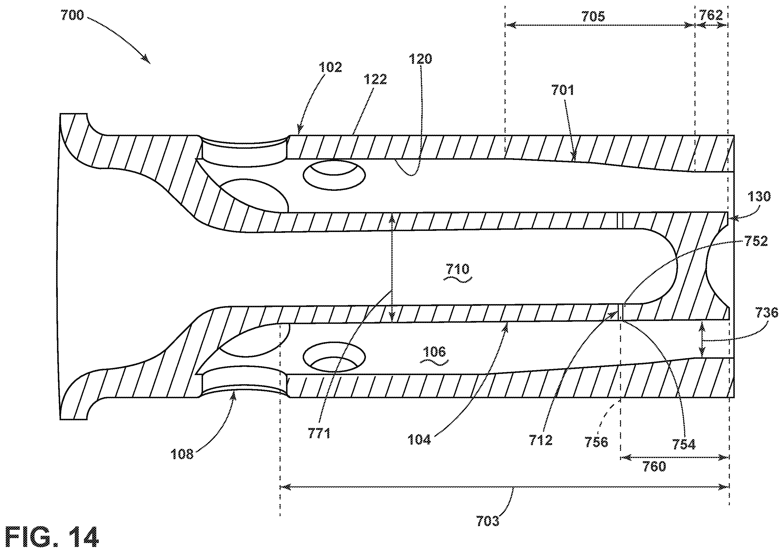 Patent US11815269 Figure 12 – Fuel-air mixing assembly in a turbine engine