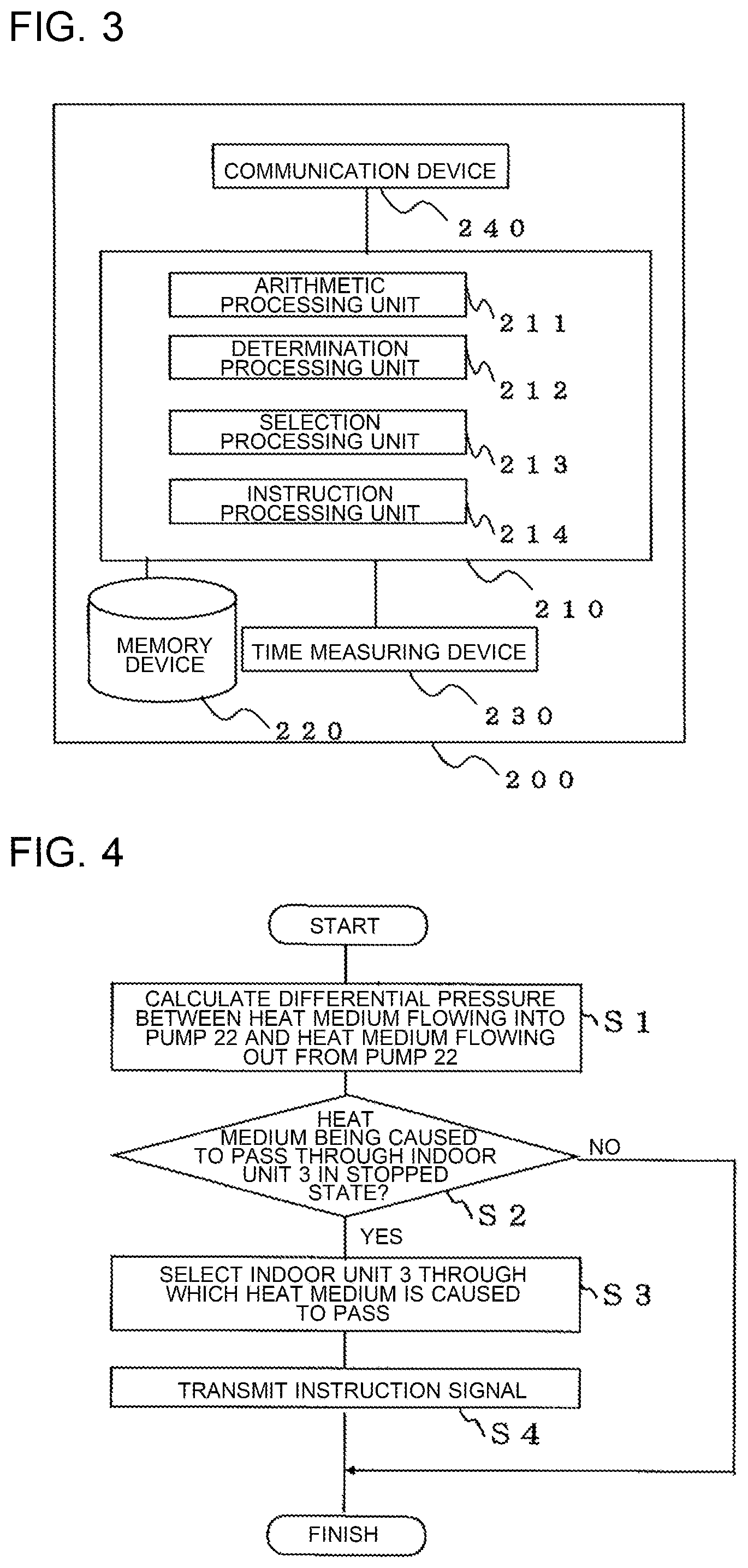 Patent US11815281 Figure 3 – Air-conditioning device with a heat medium heat exchanger