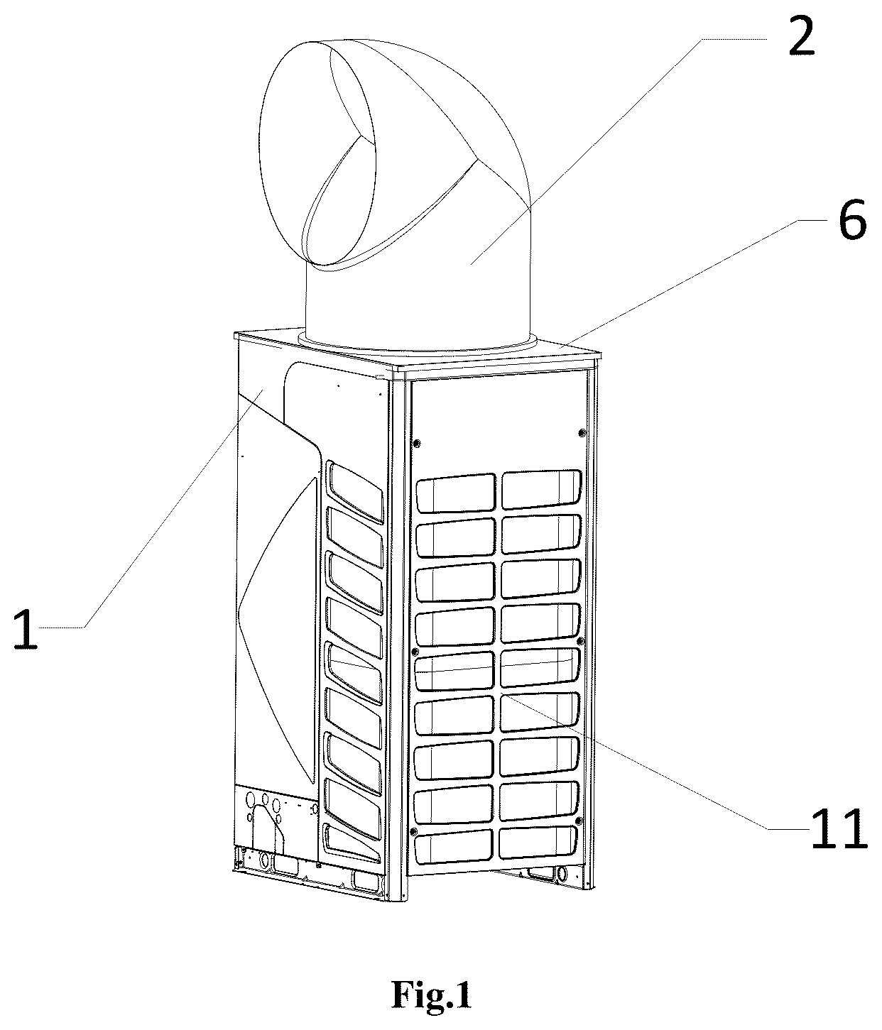 Patent US11815282 Figure 1 – Air conditioner and control method therefor
