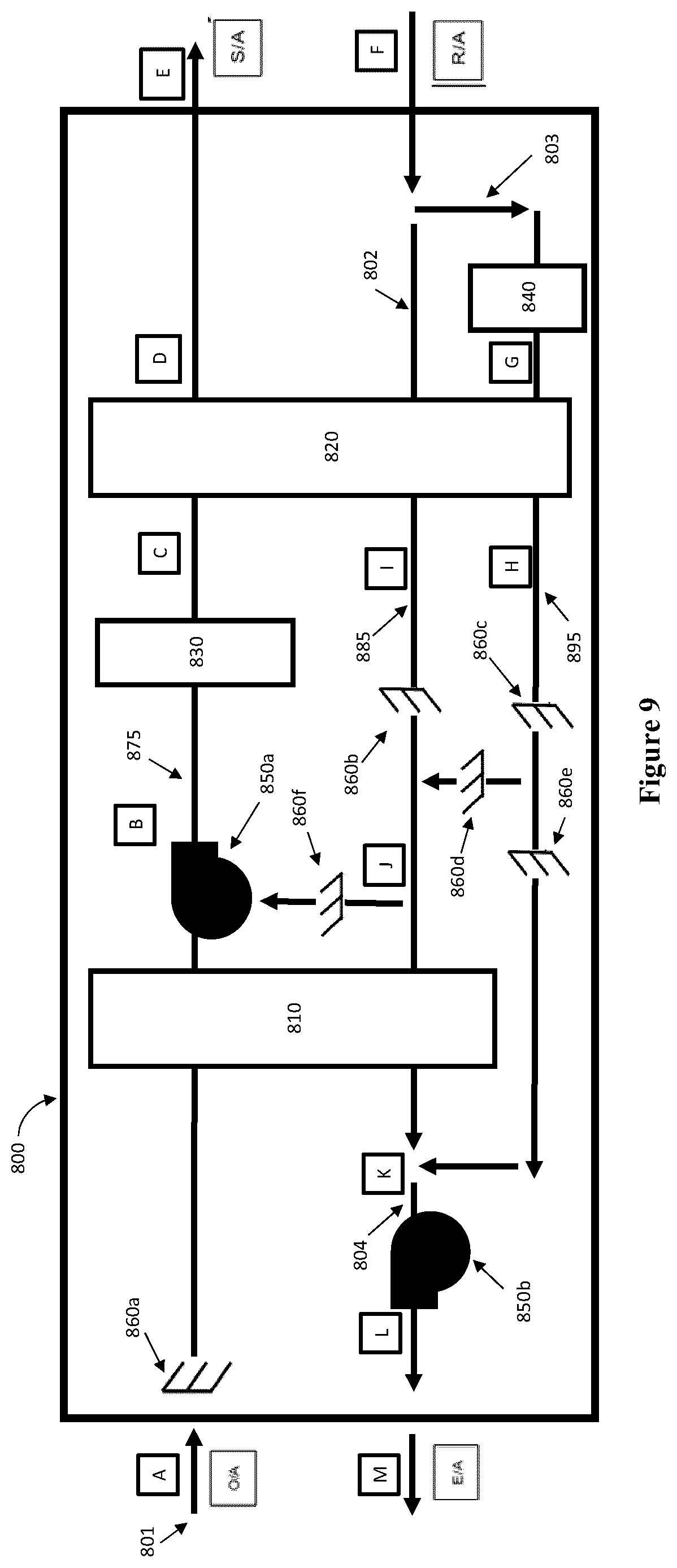 Patent US11815286 Figure 17 – Dual-wheel HVAC system and method having improved dew point control