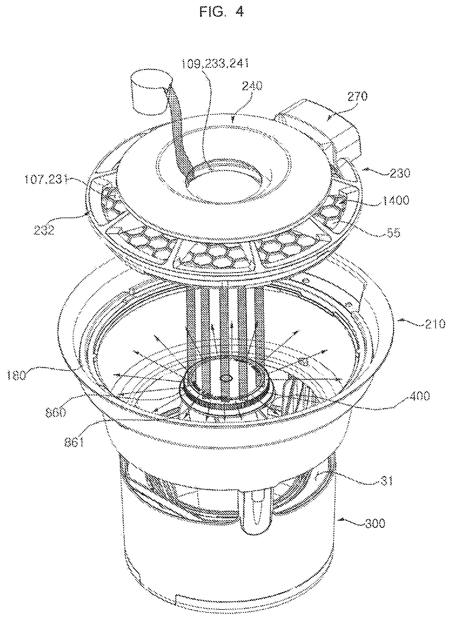 Patent US11815288 Figure 4 – Humidification and air cleaning apparatus