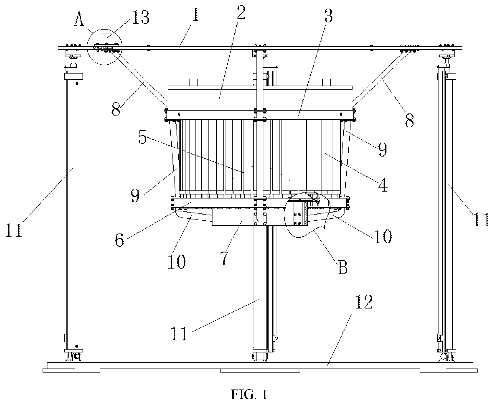 Patent US11815291 Figure 1 – Concentrated solar power generation system
